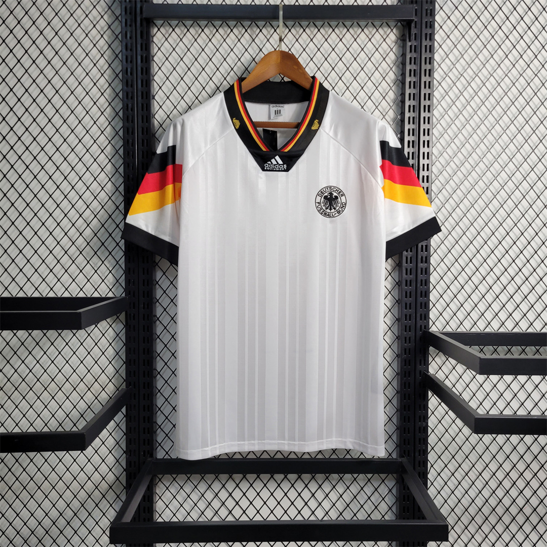 Retro Germany 1992 Home Stadium Jersey - ManixJersey