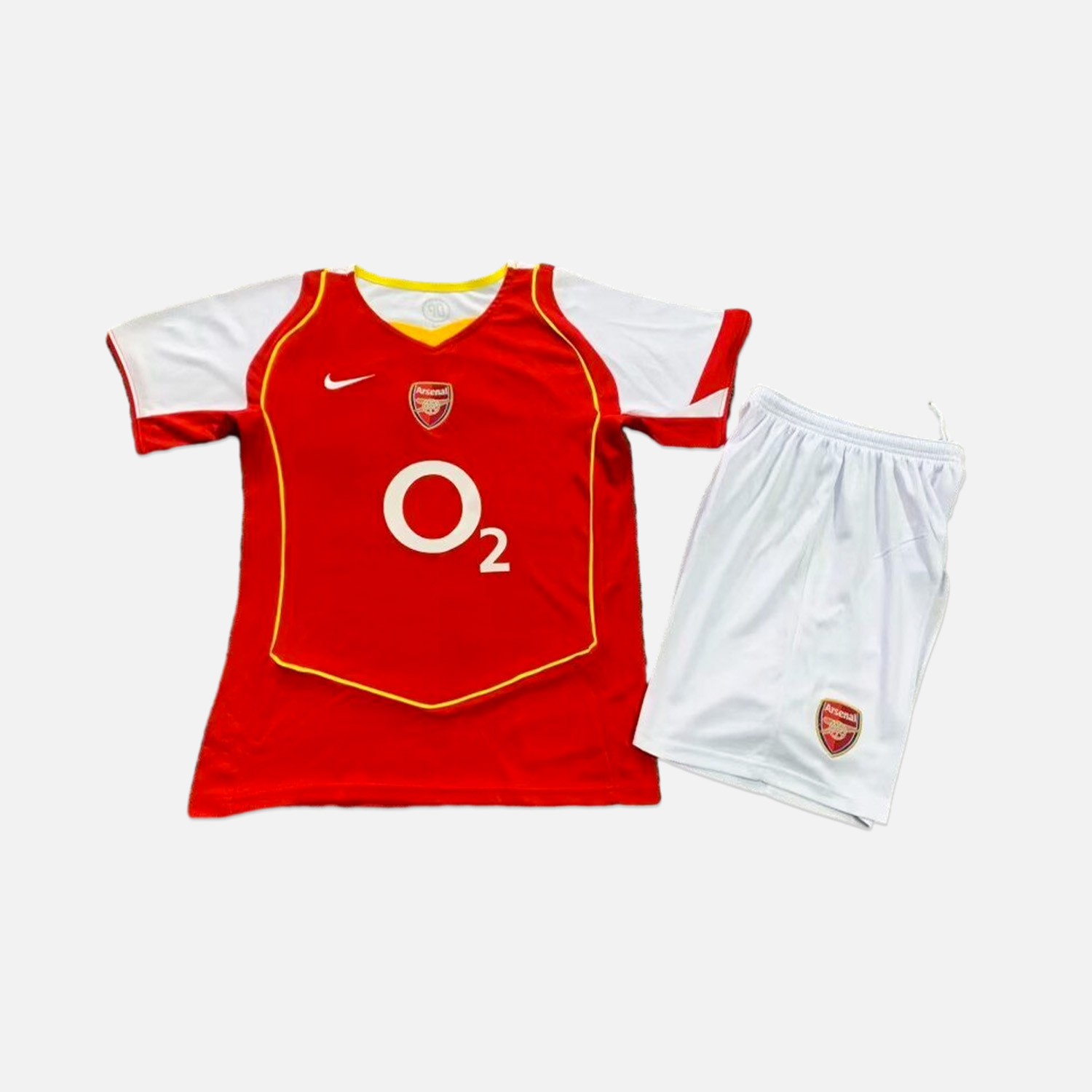 Retro Arsenal 2004-05 Home Stadium Kids Kit - ManixJersey