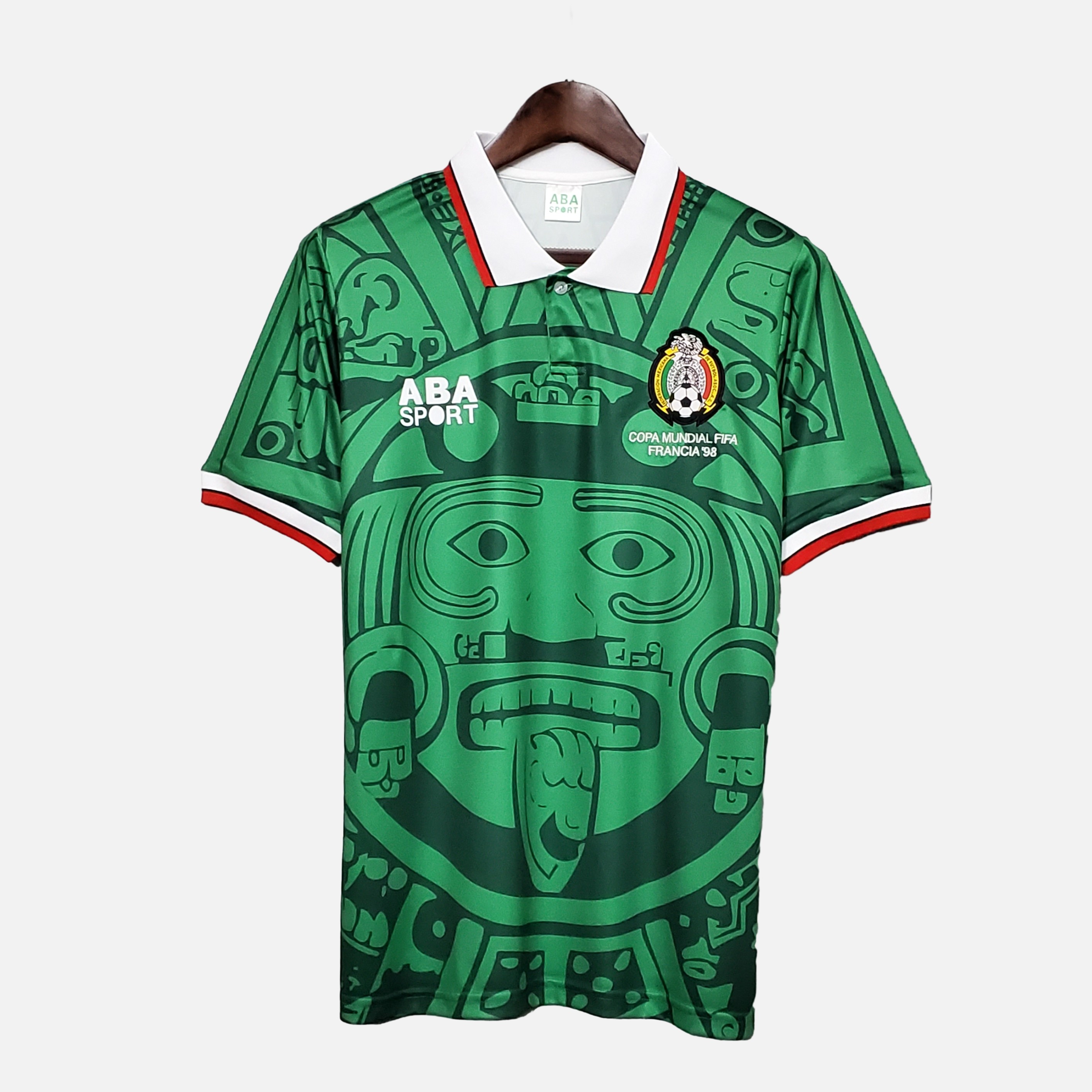 Retro Mexico 1998 Home Stadium Jersey - ManixJersey