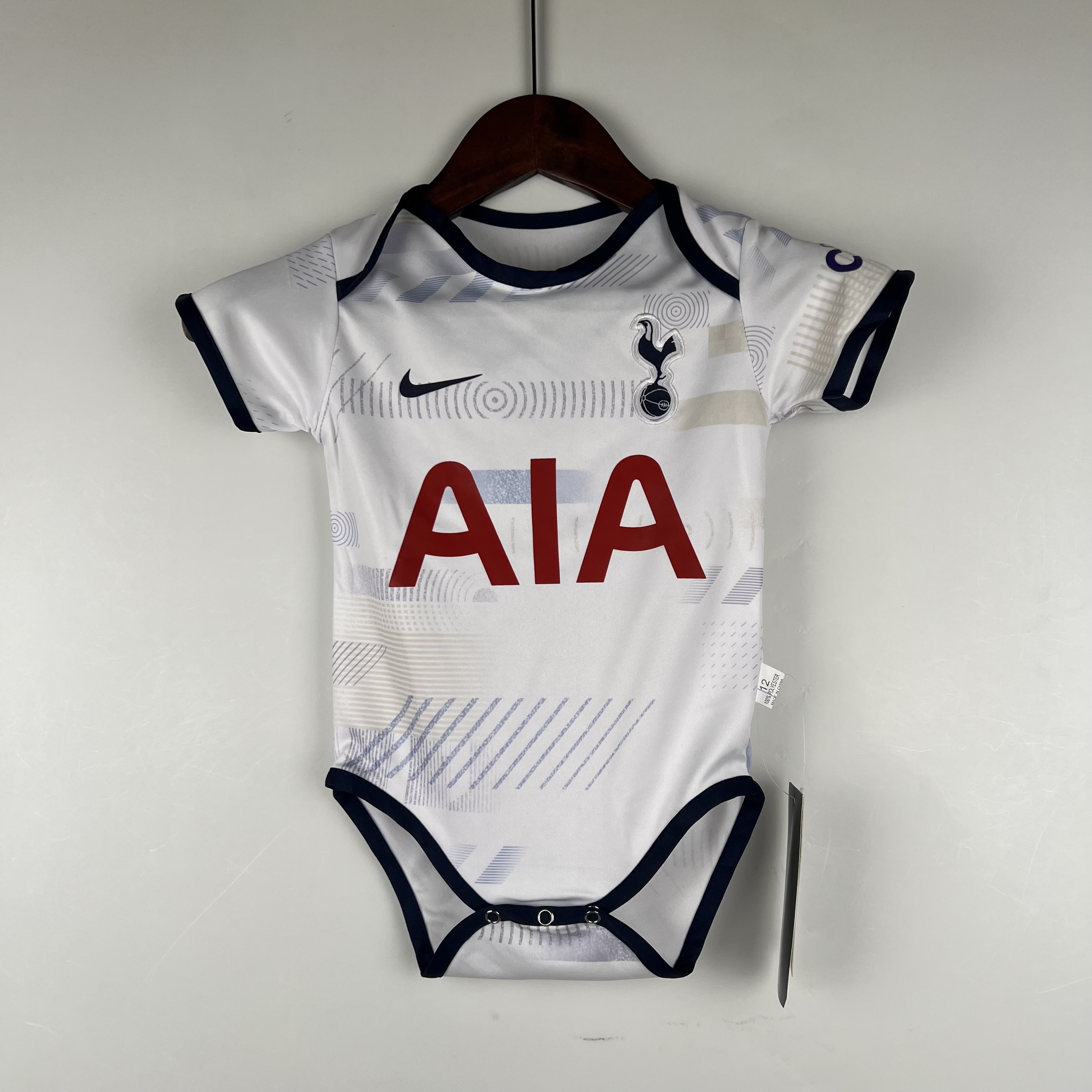 Tottenham Hotspur 23-24 Home Stadium Baby Crawling Suit - ManixJersey