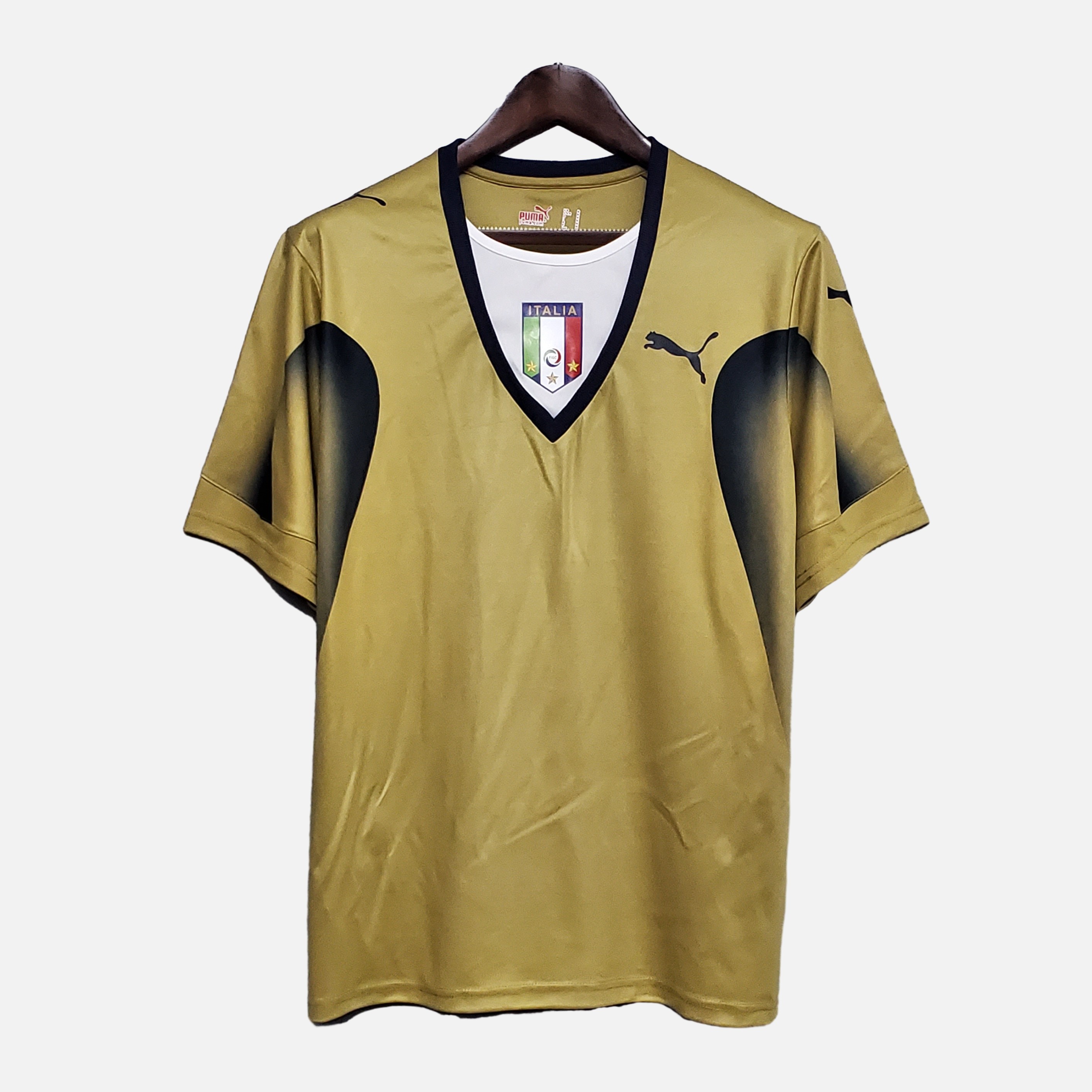 Retro Italy 2006 Golden Goalkeeper Jersey - ManixJersey