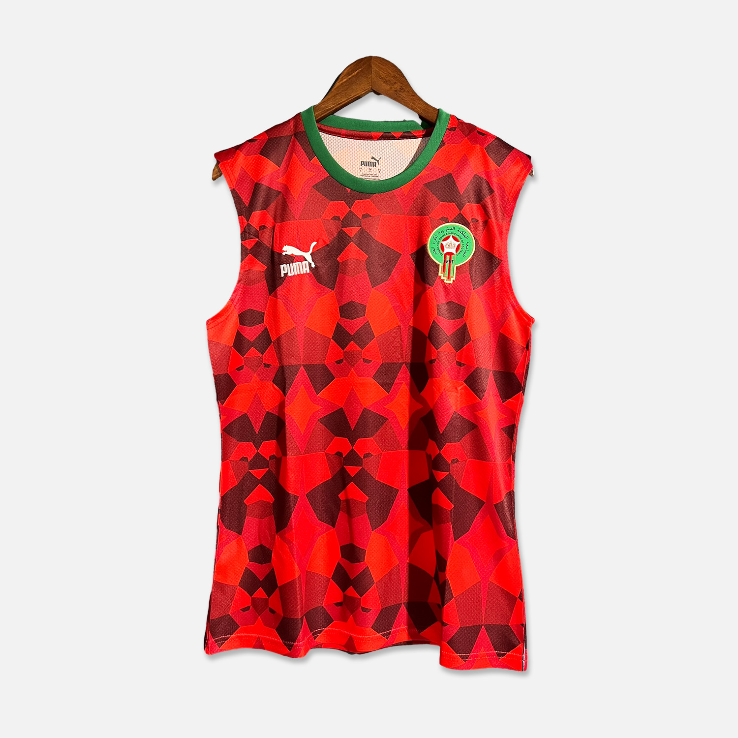 Morocco 23-24 Training Vest - Red - ManixJersey