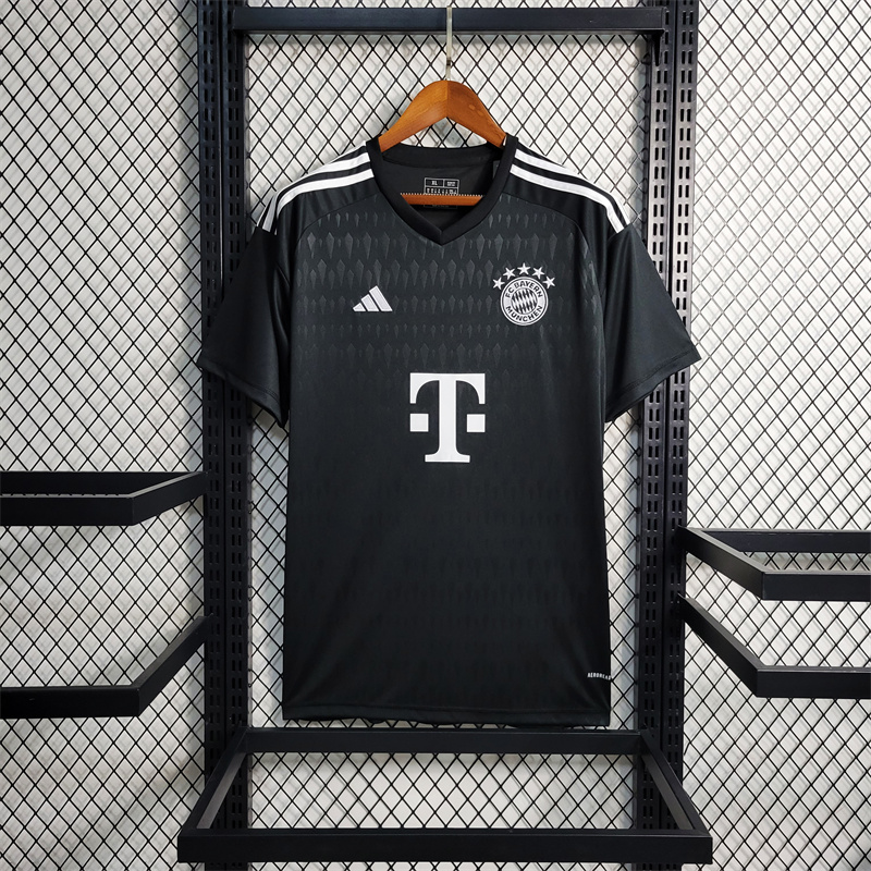 23-24 Bayern Munich Black Jersey Fans Jersey - Goalkeeper - ManixJersey