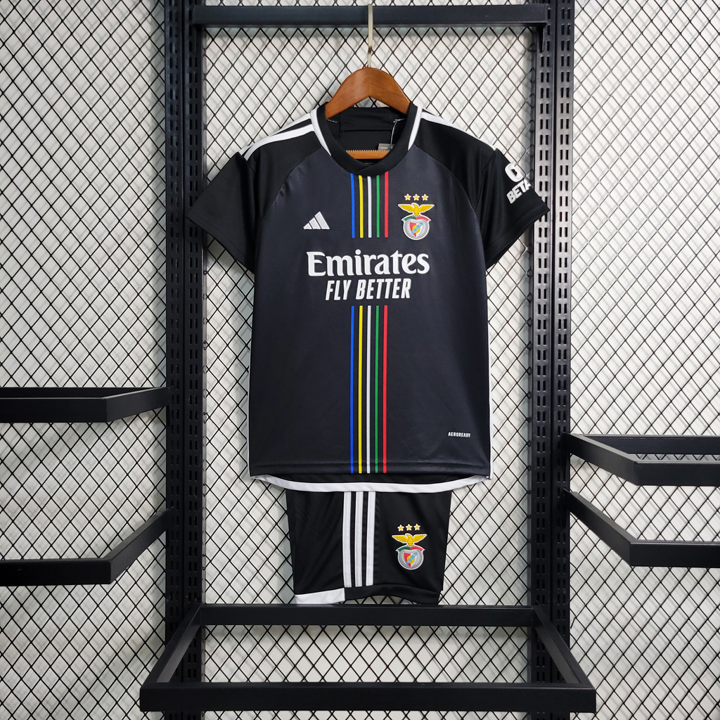 Benfica 23-24 Away Kids Kit - ManixJersey