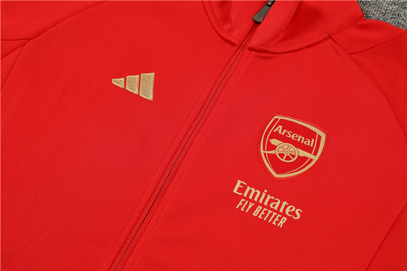 Arsenal 23-24 Jacket Training Tracksuit - Red - ManixJersey