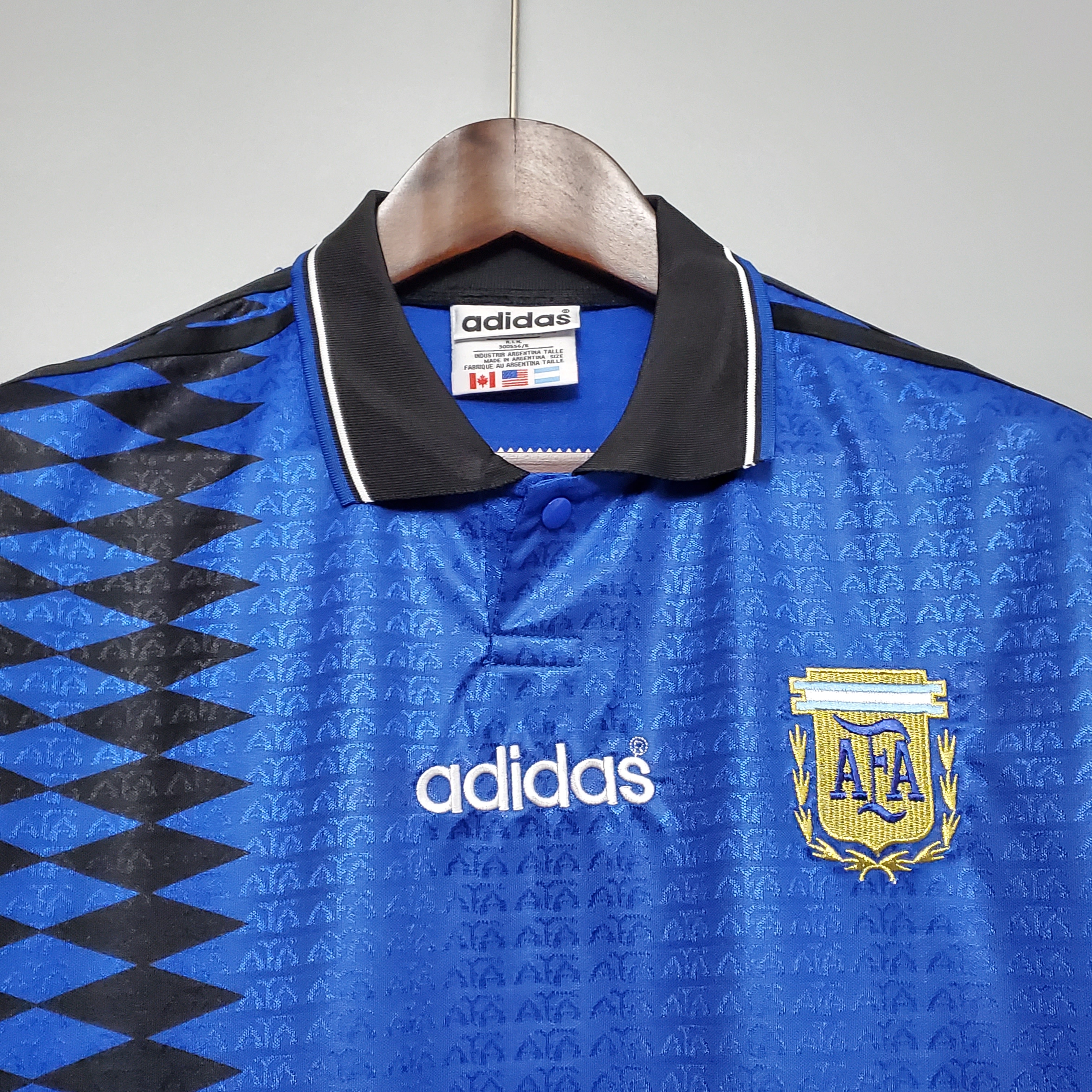 Retro Argentina 1994 Away Stadium Jersey - ManixJersey
