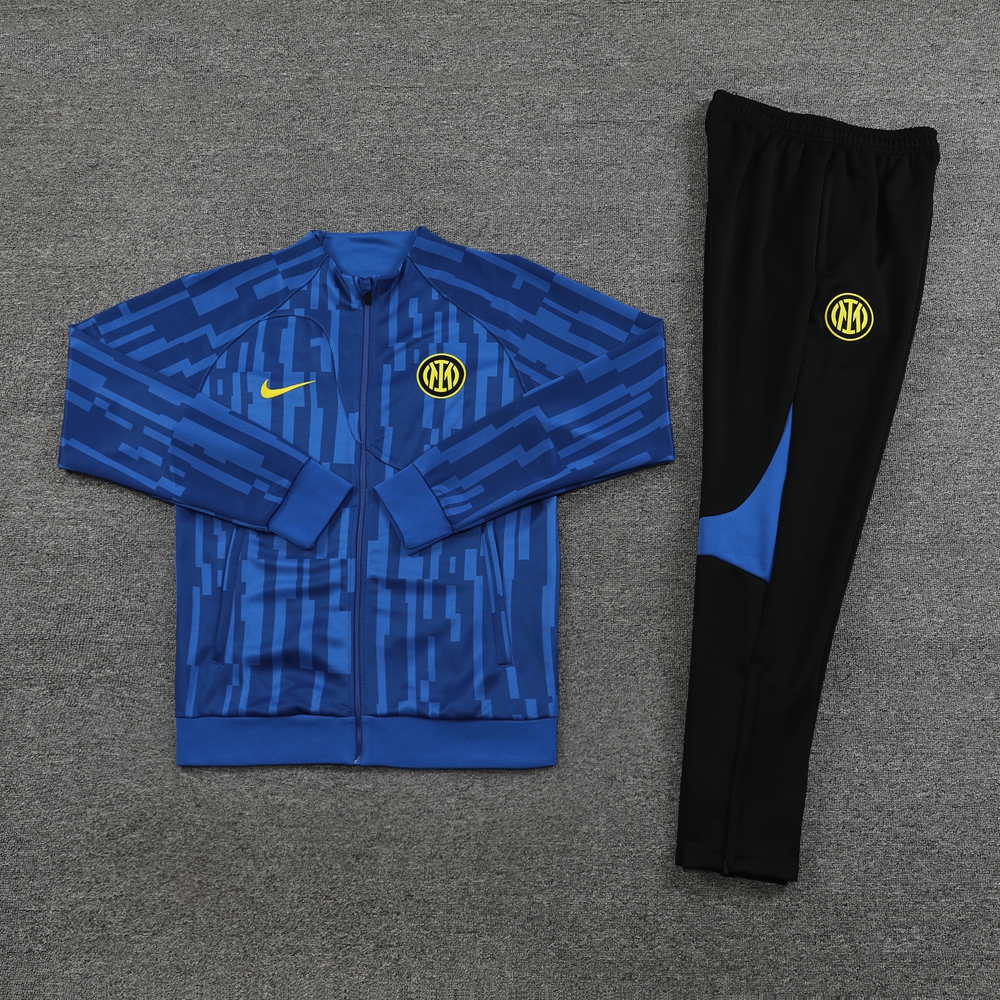 Inter Milan 23-24 Jacket Training Tracksuit - Blue - ManixJersey