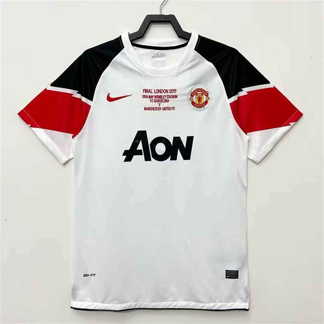 Manchester United Retro 10-11 Away Jersey - Champions League Final Version - ManixJersey