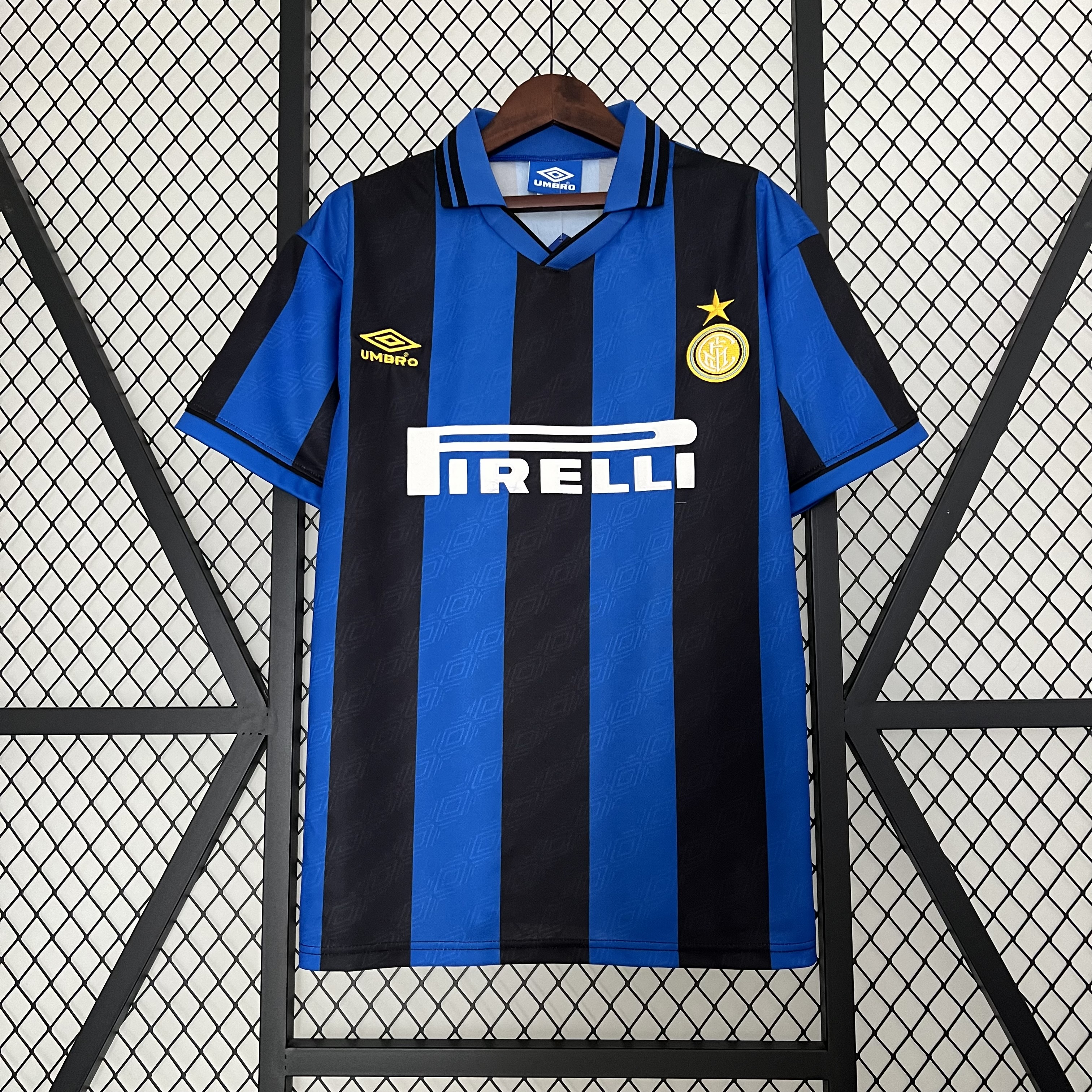 Retro Inter Milan 1995-96 Home Stadium Jersey - ManixJersey
