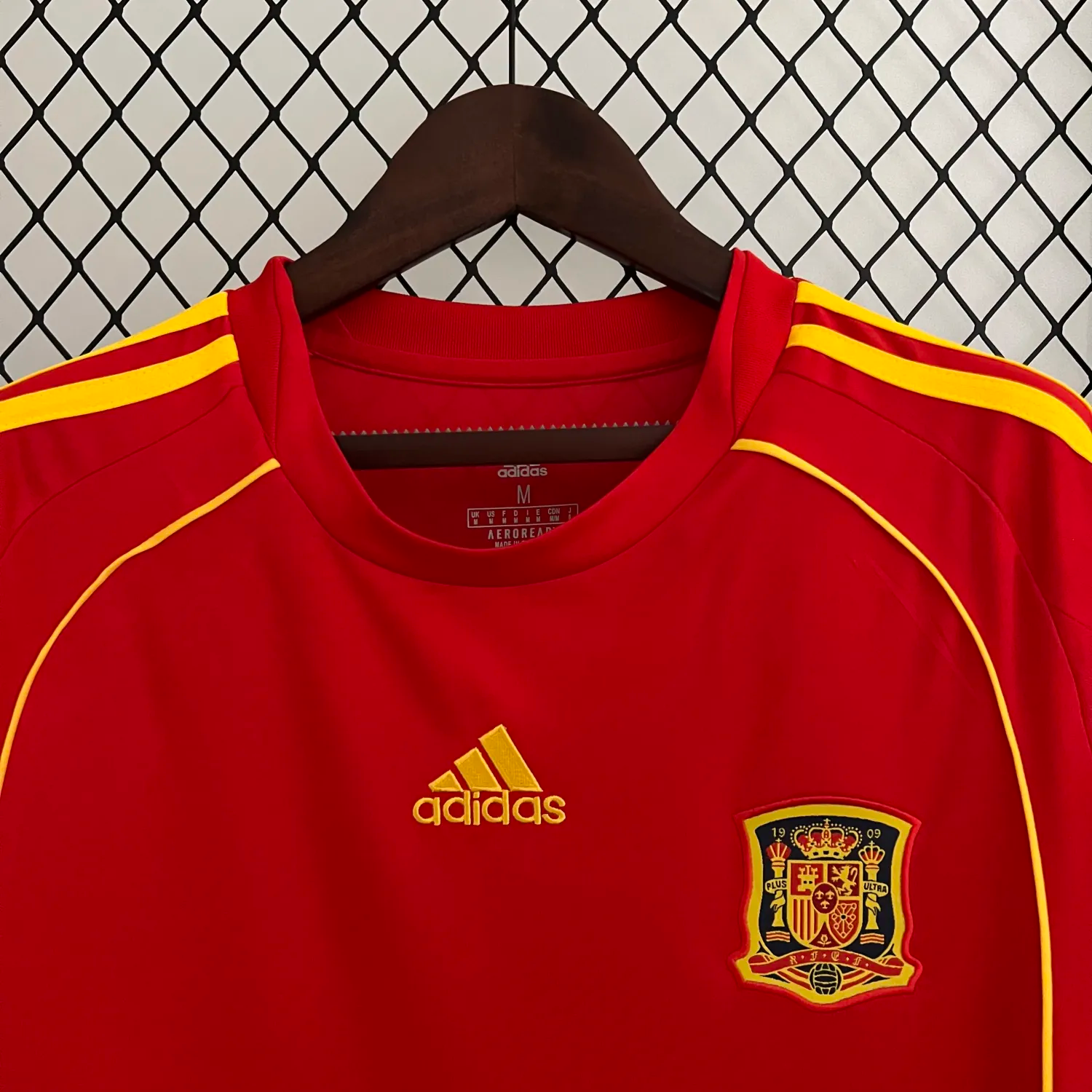 Retro Spain 2008 Home Stadium Jersey - ManixJersey