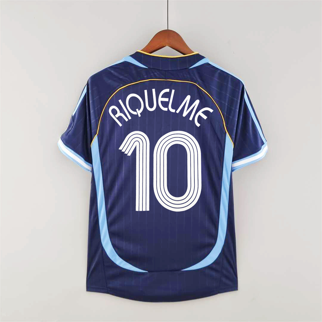 Retro Argentina 2006 Away Stadium Jersey - ManixJersey