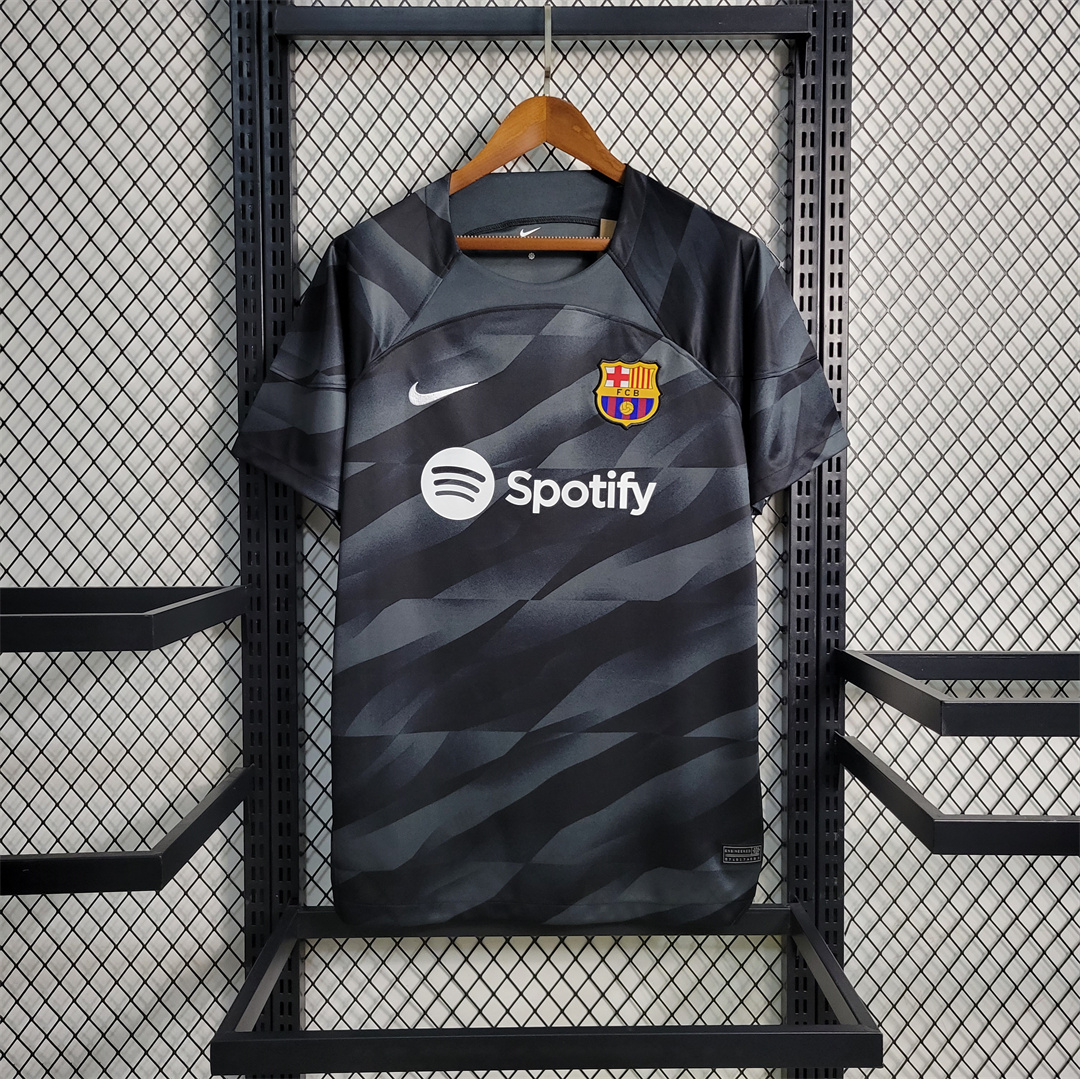 B.A.R.S.A 23/24 Black Goalkeeper Jersey - Fans Version - ManixJersey
