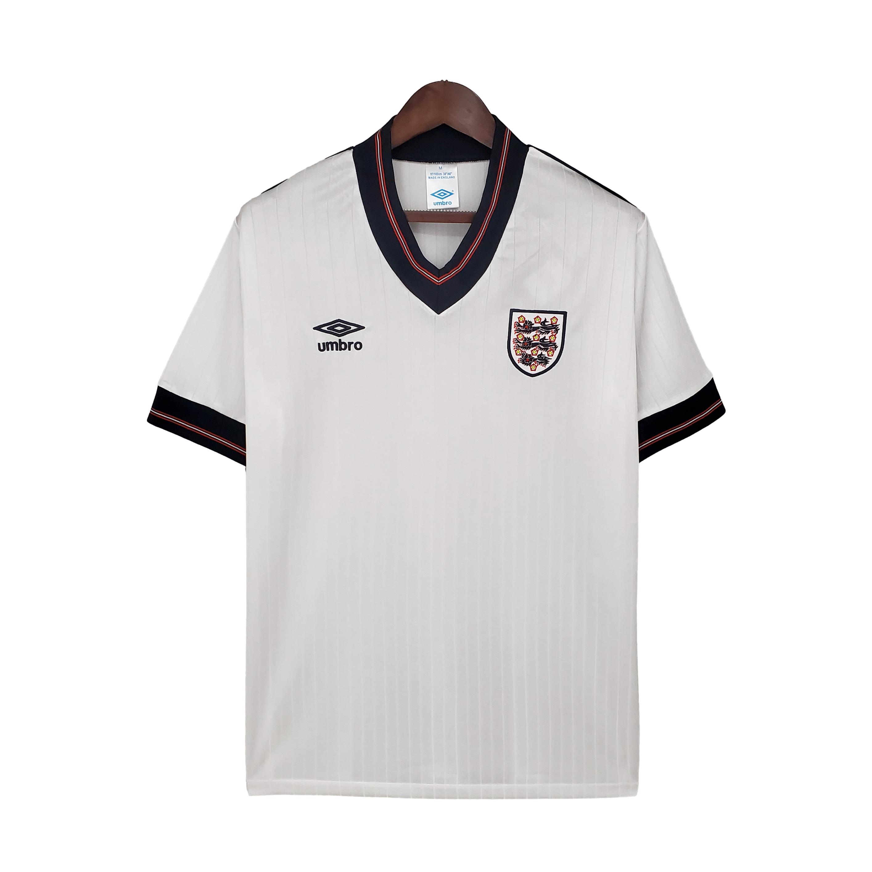 Retro England 1984-87 Home Stadium Jersey - ManixJersey