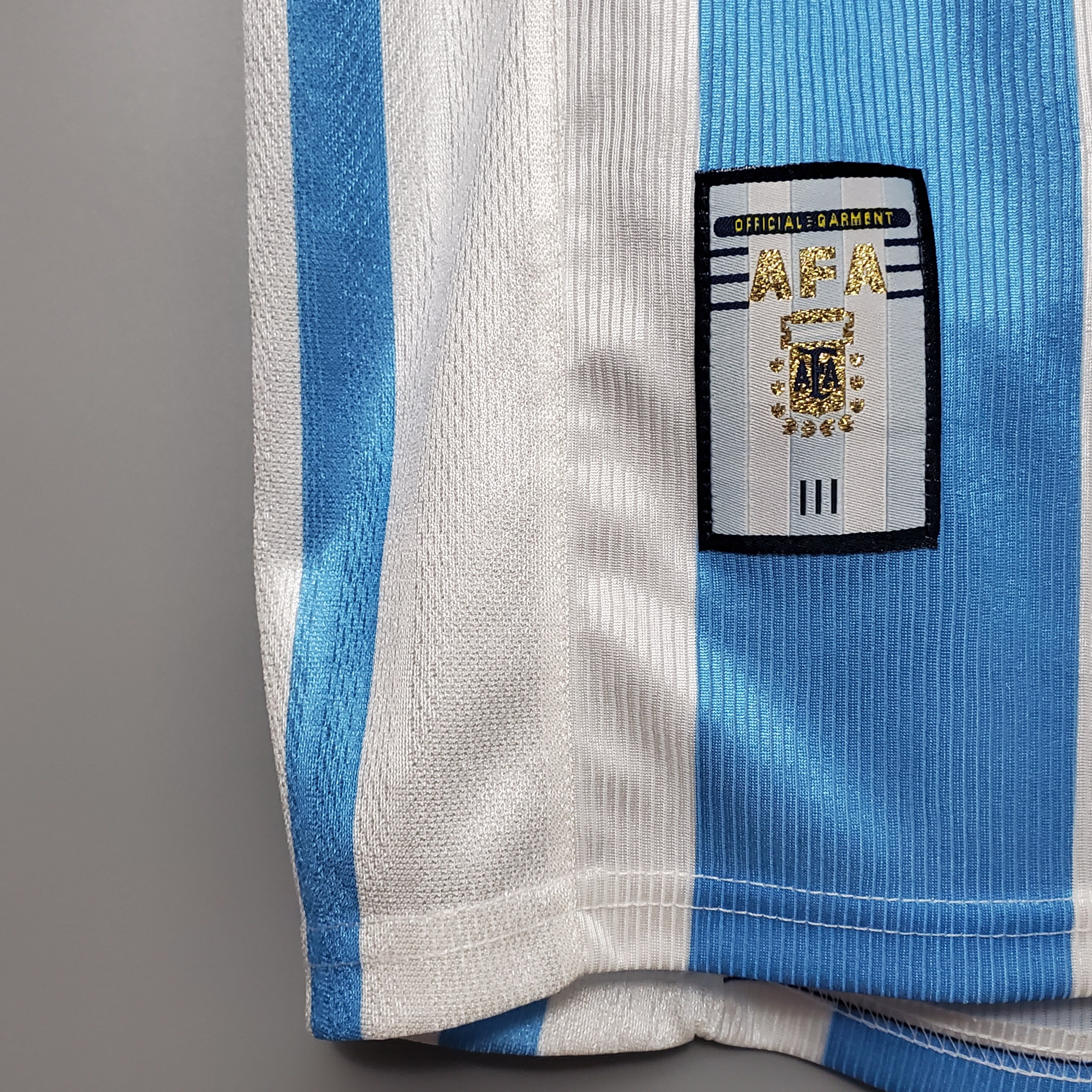 Retro Argentina 1998 Home Stadium Jersey - ManixJersey