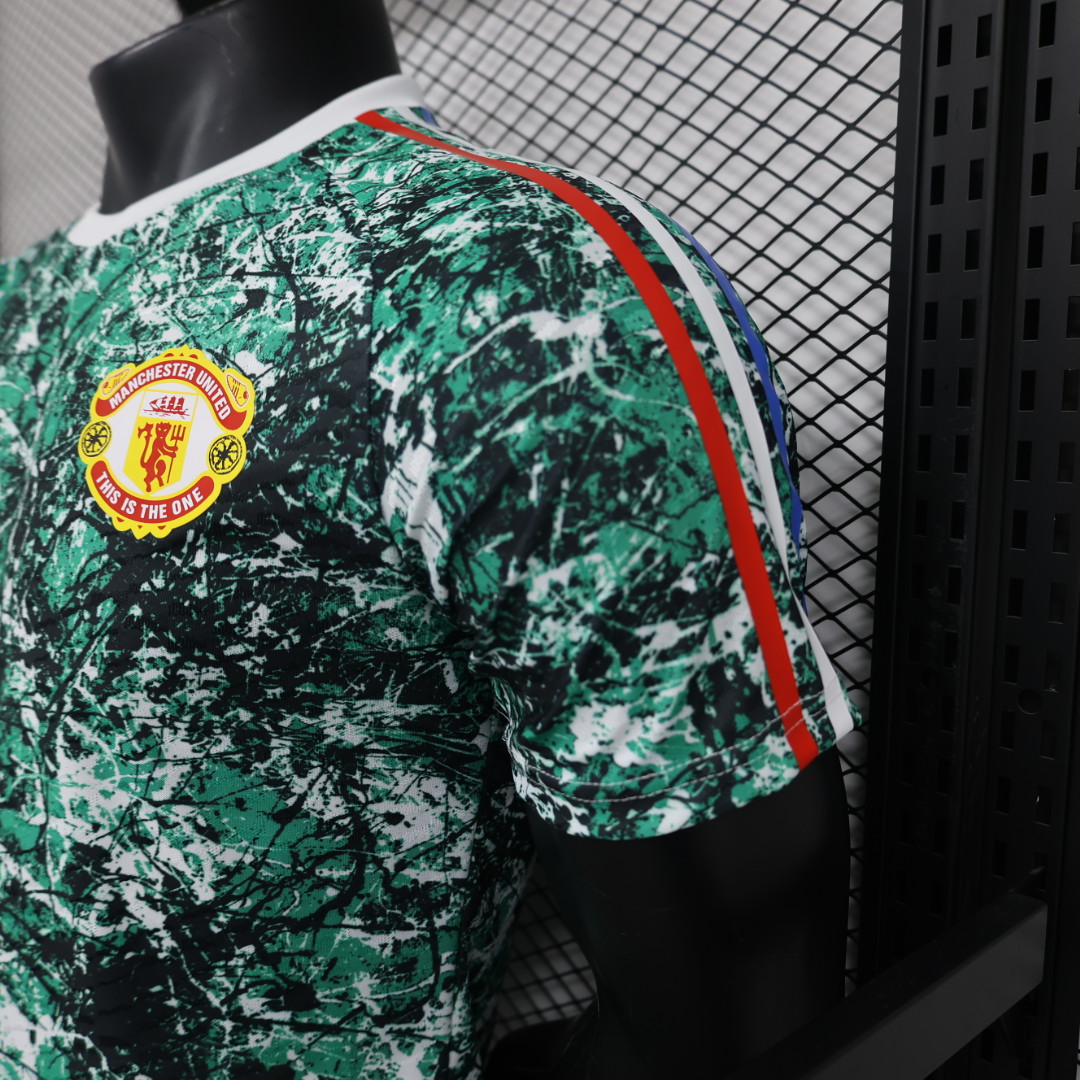 Manchester United x Stone Roses 23-24 Special Edition Jersey - Player Version - ManixJersey