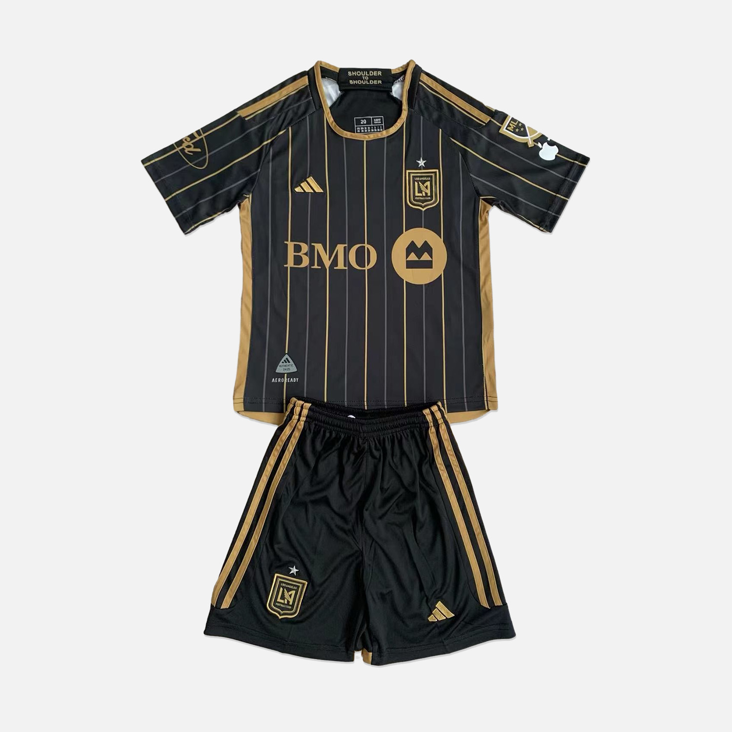 Los Angeles FC 2024 Home Men's Adult Jersey Set - Fans Version - ManixJersey