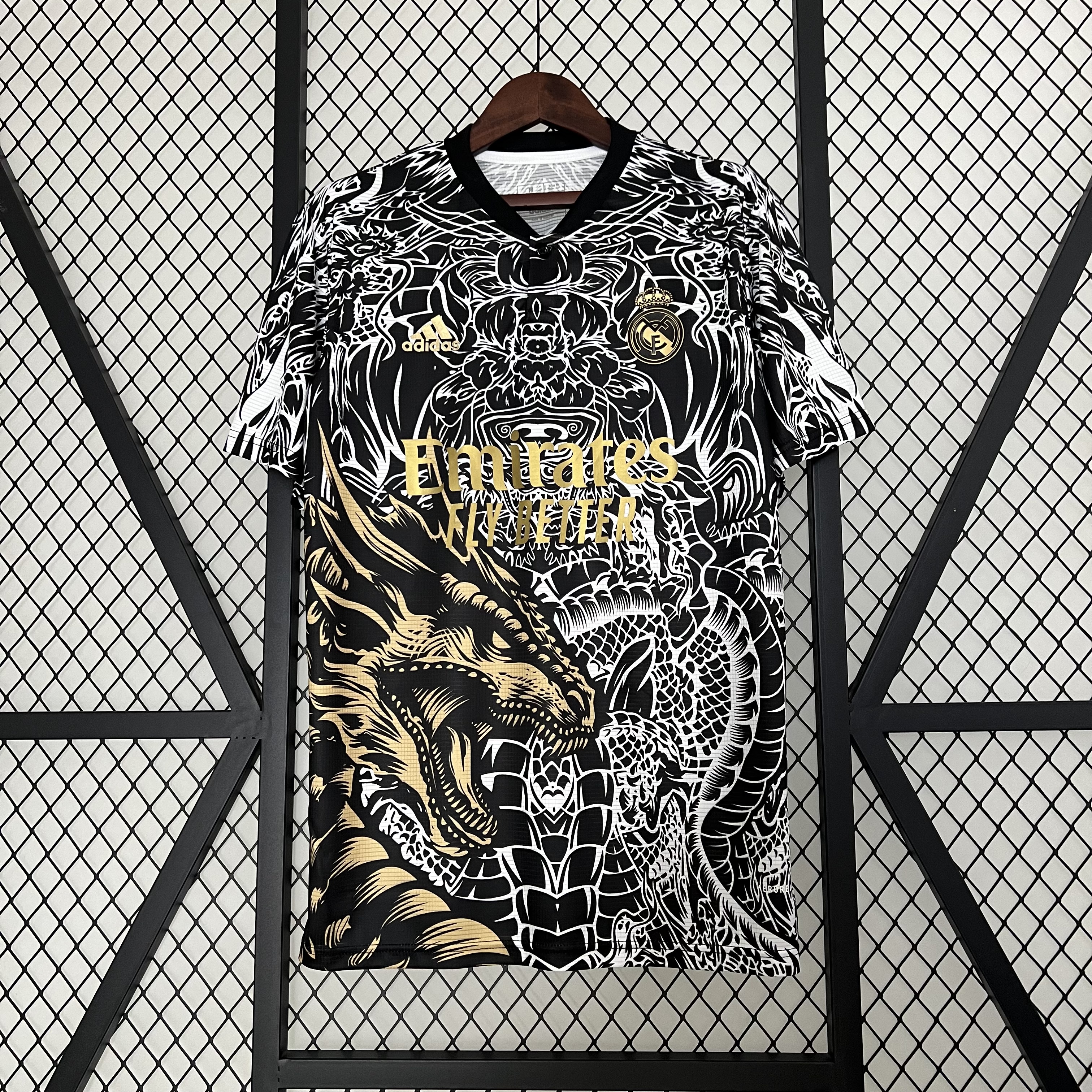 Real Madrid 23-24 Dragon Pattern Special Edition Jersey - Fans Version - ManixJersey