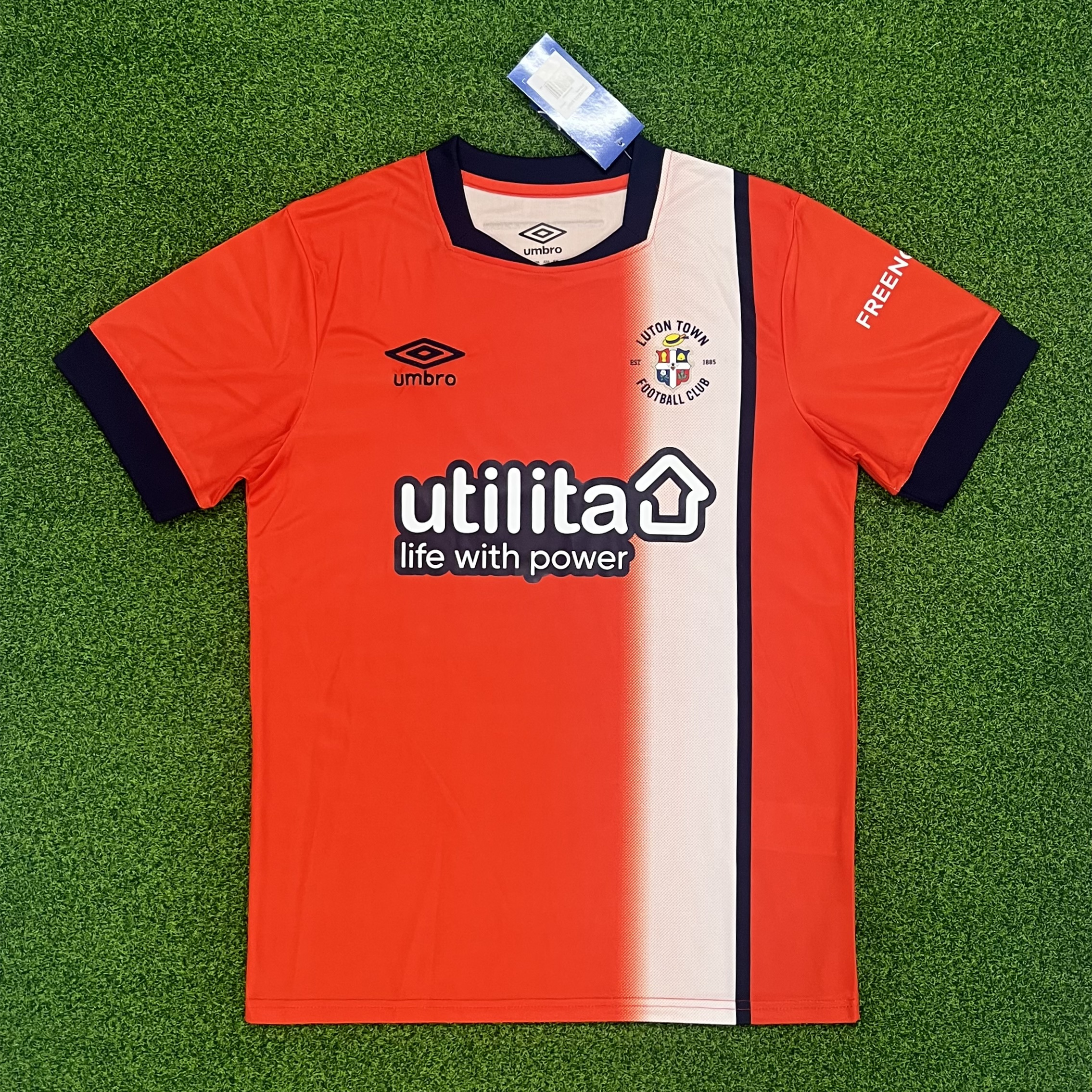 Luton Town 23-24 Home Stadium Jersey - Fans Version - ManixJersey