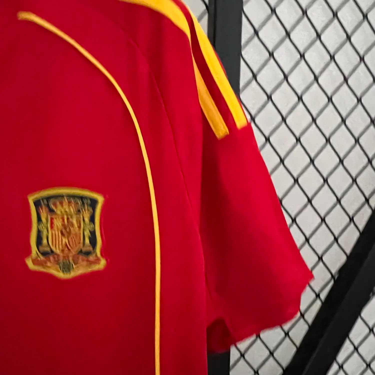 Retro Spain 2008 Home Stadium Jersey - ManixJersey