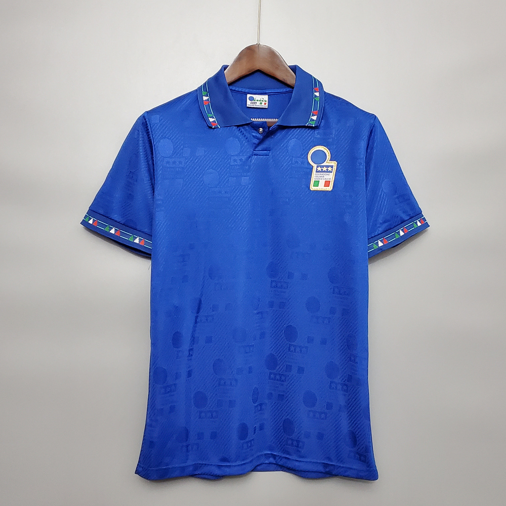 Retro Italy 1994 Home Stadium Jersey - ManixJersey