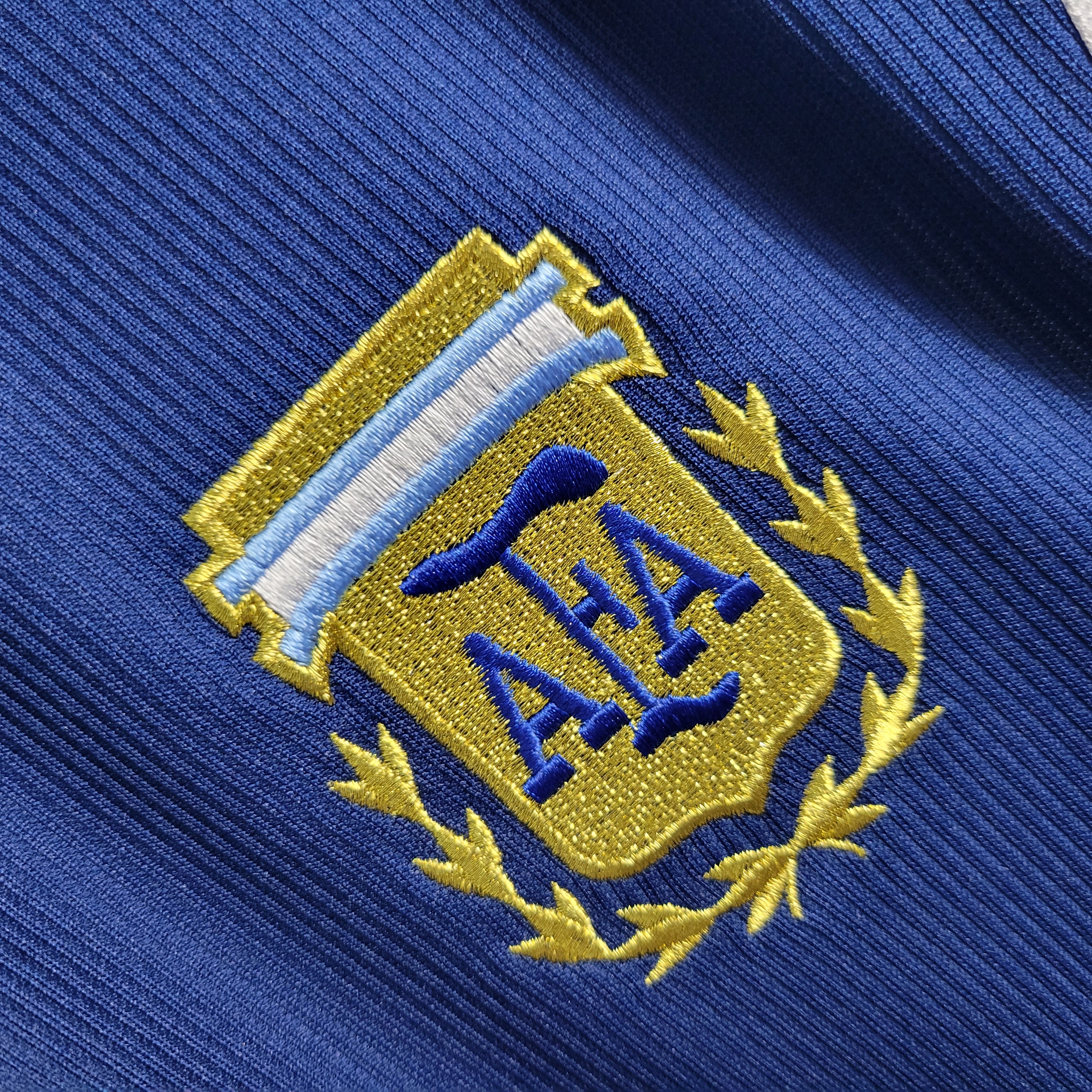 Retro Argentina 1998 Away Stadium Jersey - ManixJersey