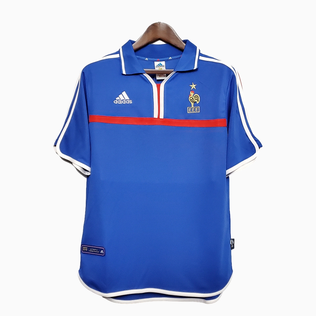 Retro France 2000 Home Stadium Jersey - ManixJersey