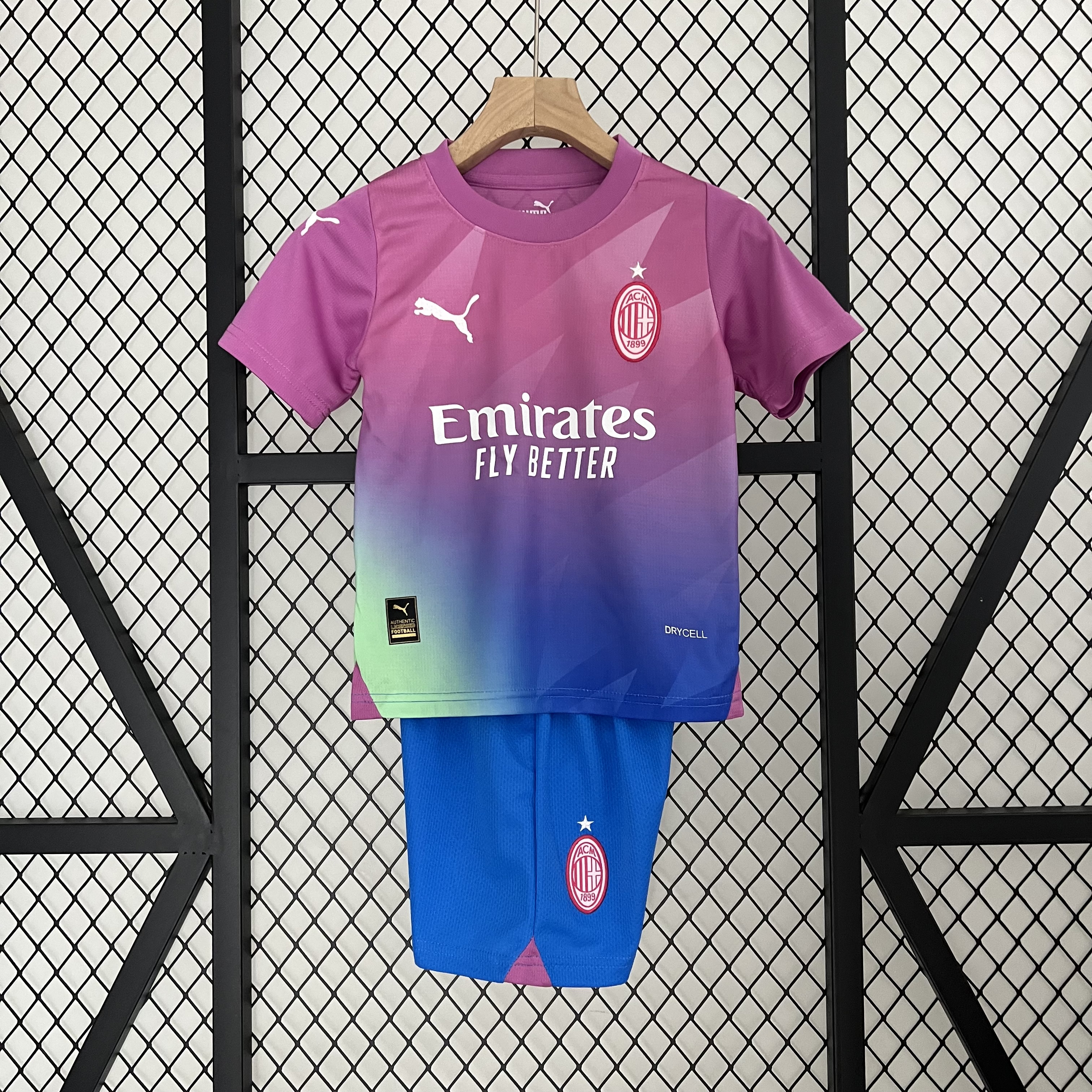 AC Milan 23-24 Third Kids Kit - ManixJersey