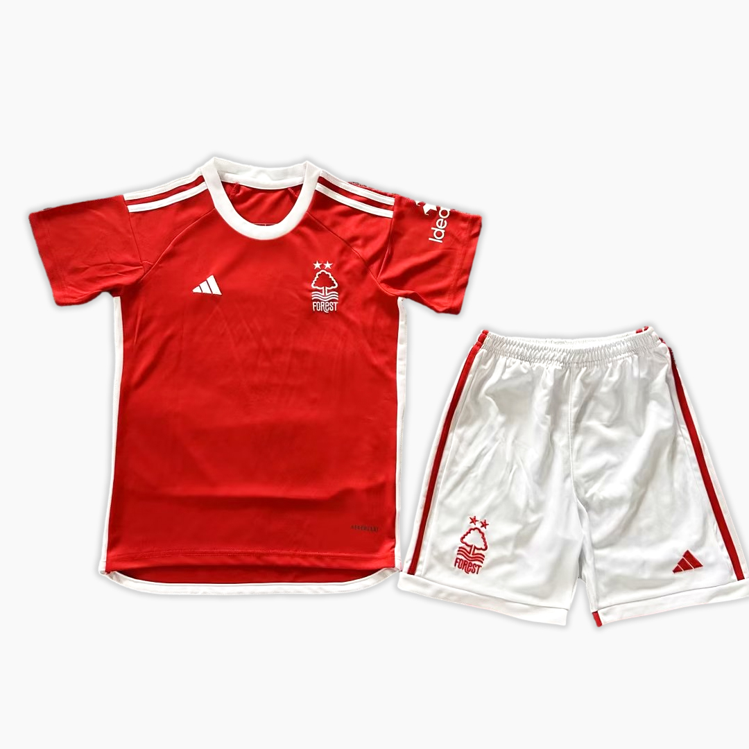Nottingham Forest 23-24 Home Kids Kit - ManixJersey