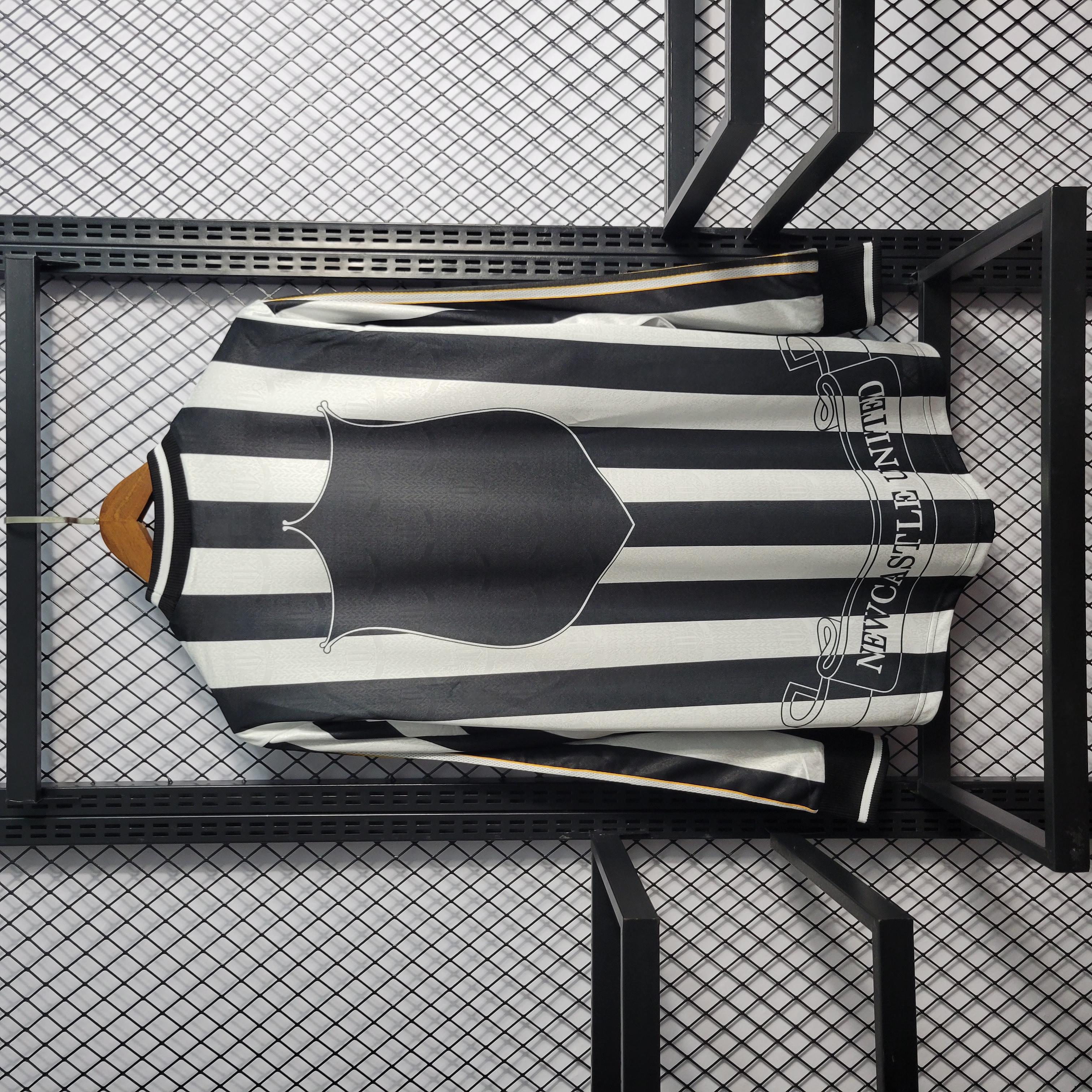 Retro Newcastle United 1995-97 Home Stadium Long Sleeve Jersey - ManixJersey
