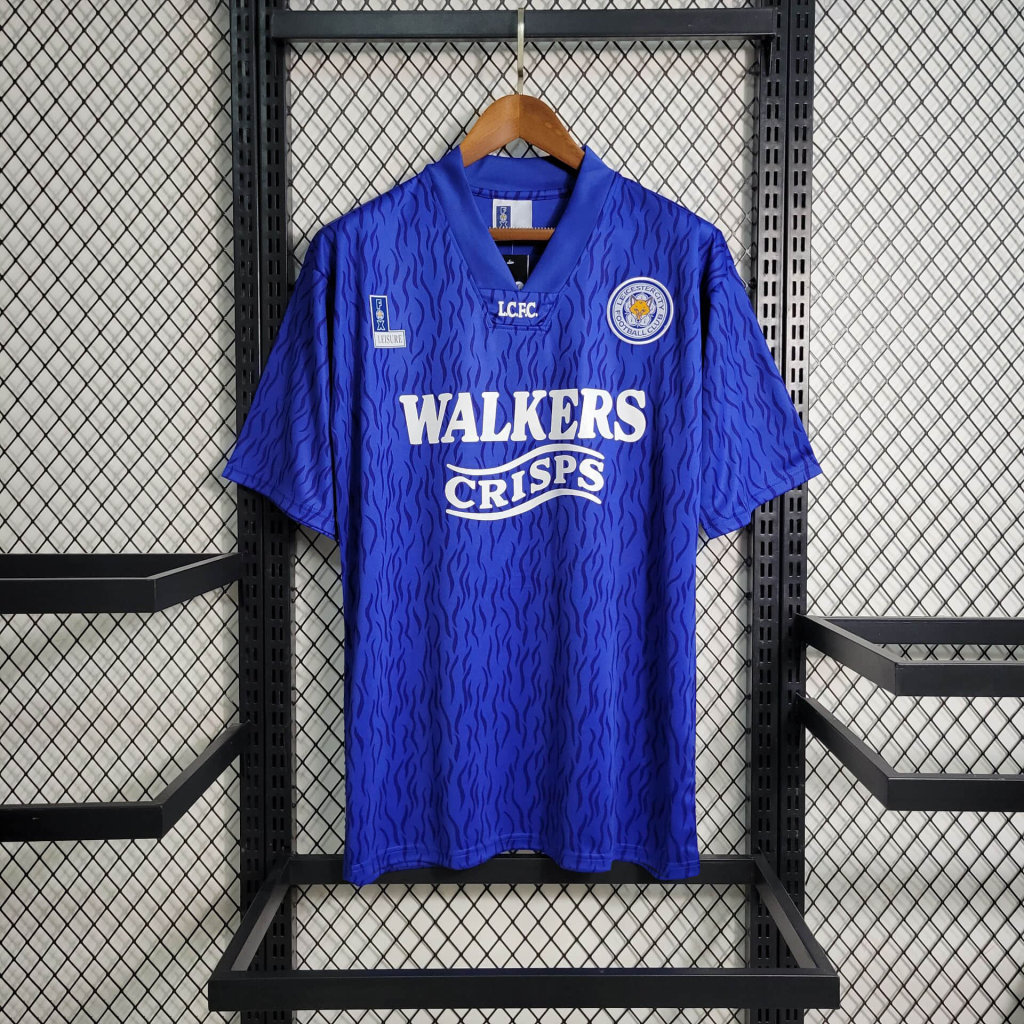 Retro Leicester city 1992-94 Home Stadium Jersey - ManixJersey