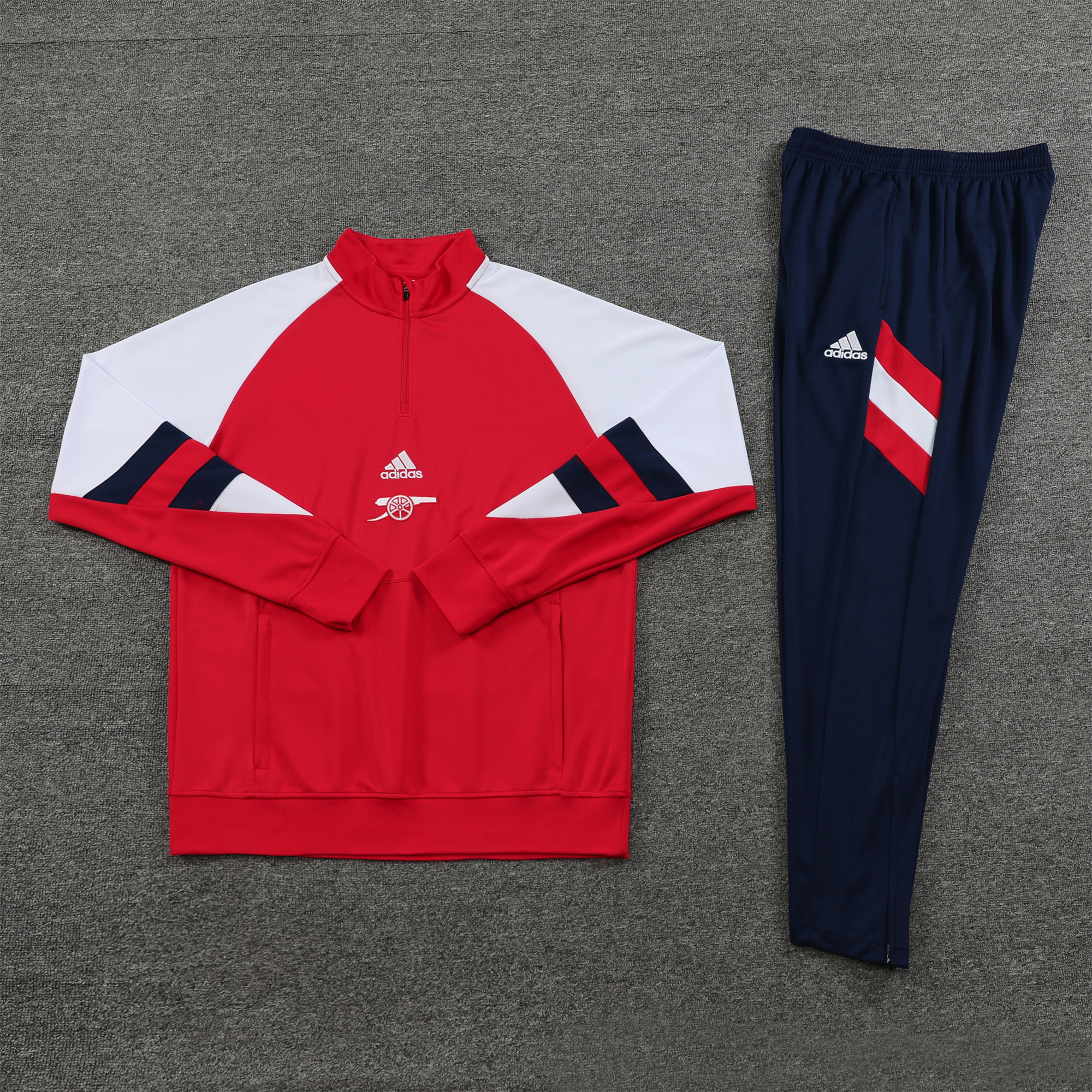Arsenal 23-24 Long Sleeve Training Set Red Blue - ManixJersey