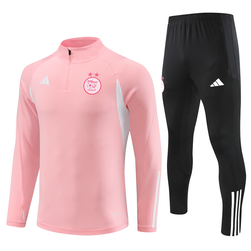 Algeria 23-24 Long Sleeve Training Set -Pink - ManixJersey