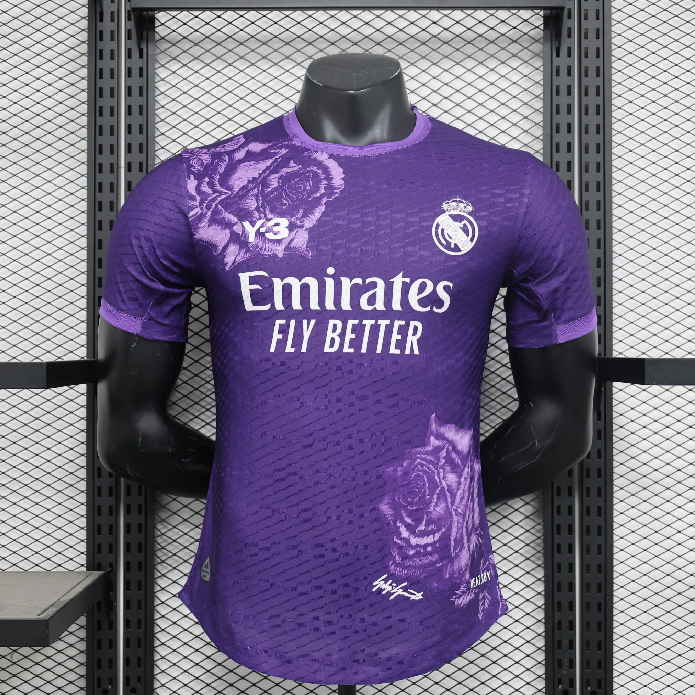 Real Madrid 23-24 Y3 Purple Special Edition Jersey - Player Version - ManixJersey
