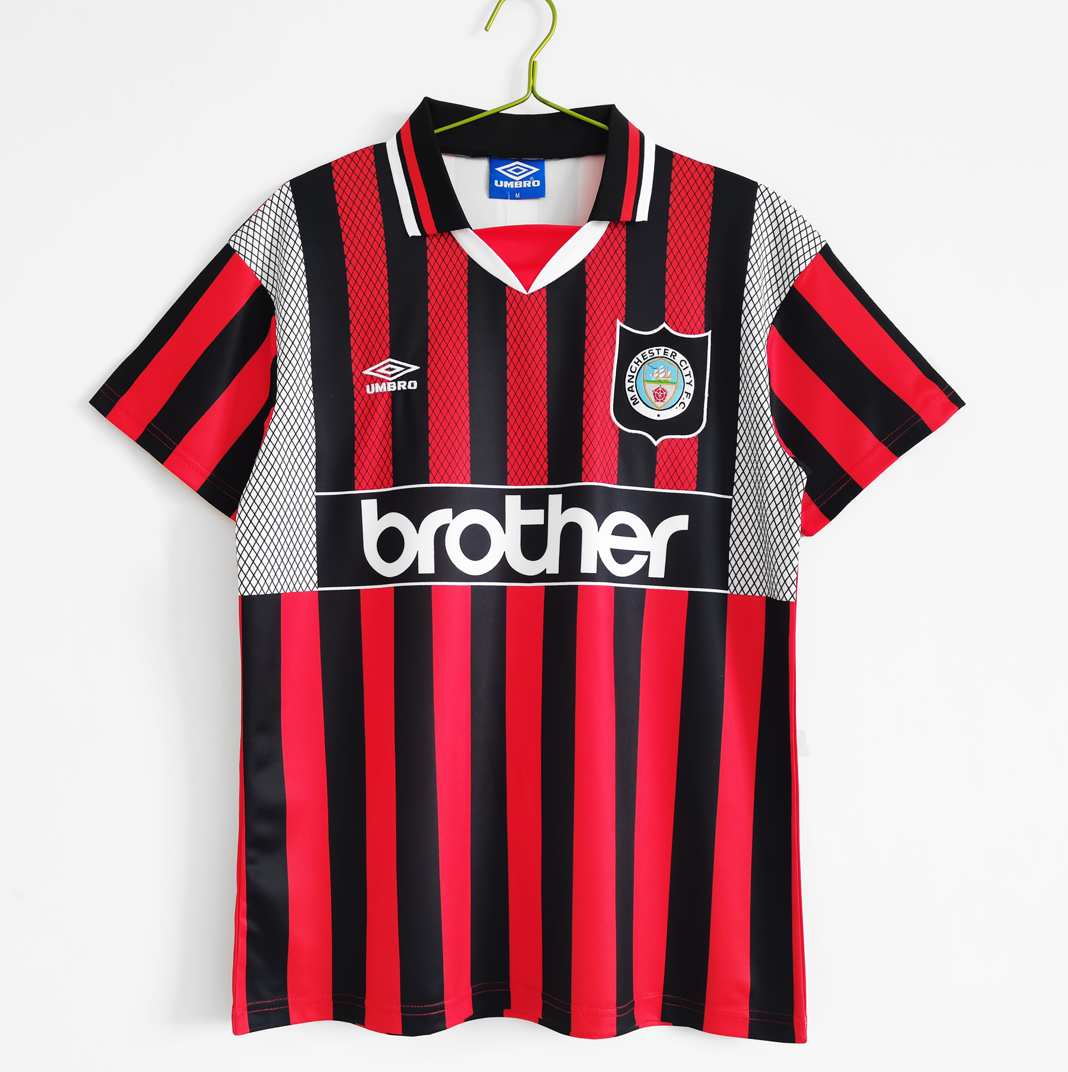 Retro Manchester City 1994-96 Away Stadium Jersey - ManixJersey