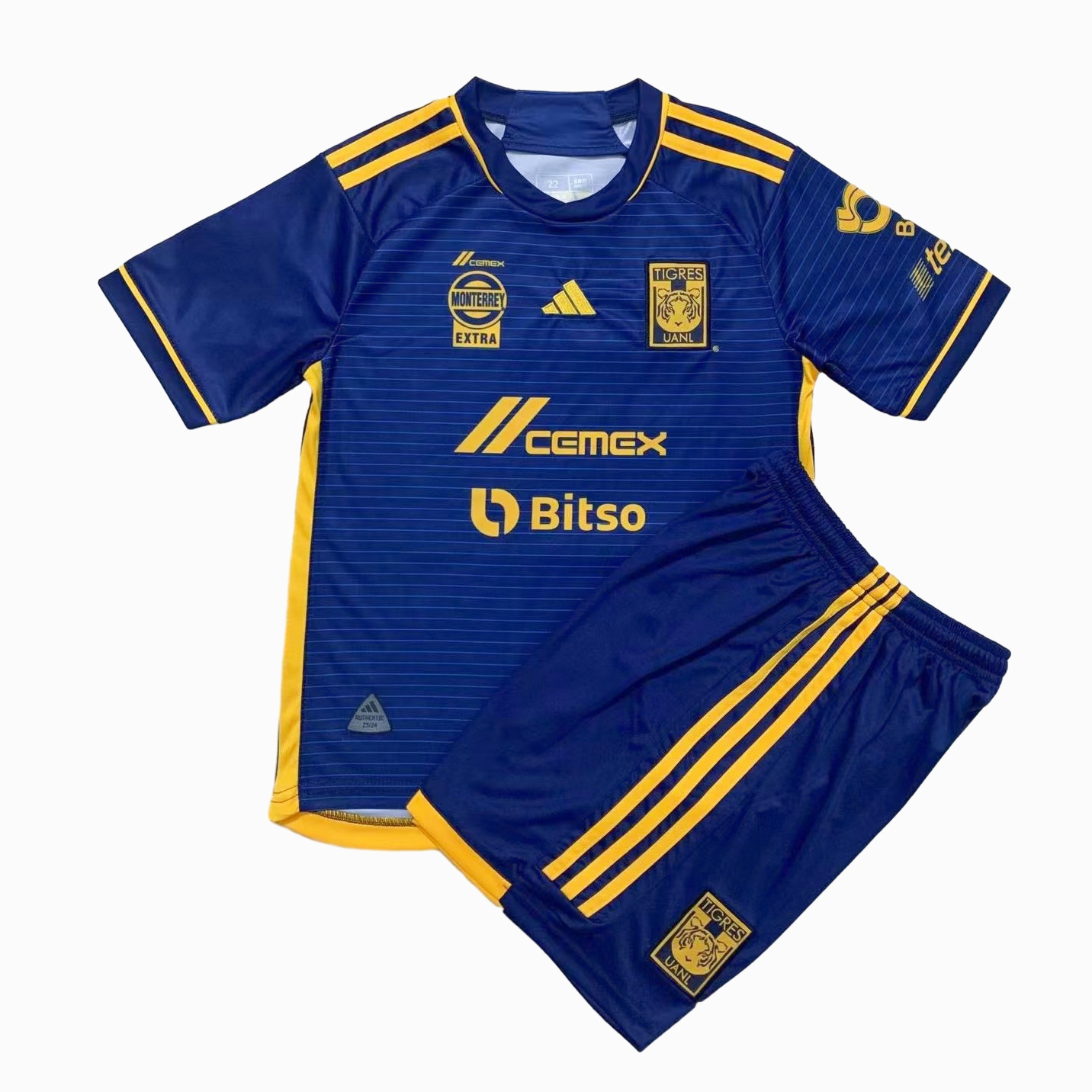 Tigres UANL 23-24 Away Stadium Kids Kit - ManixJersey