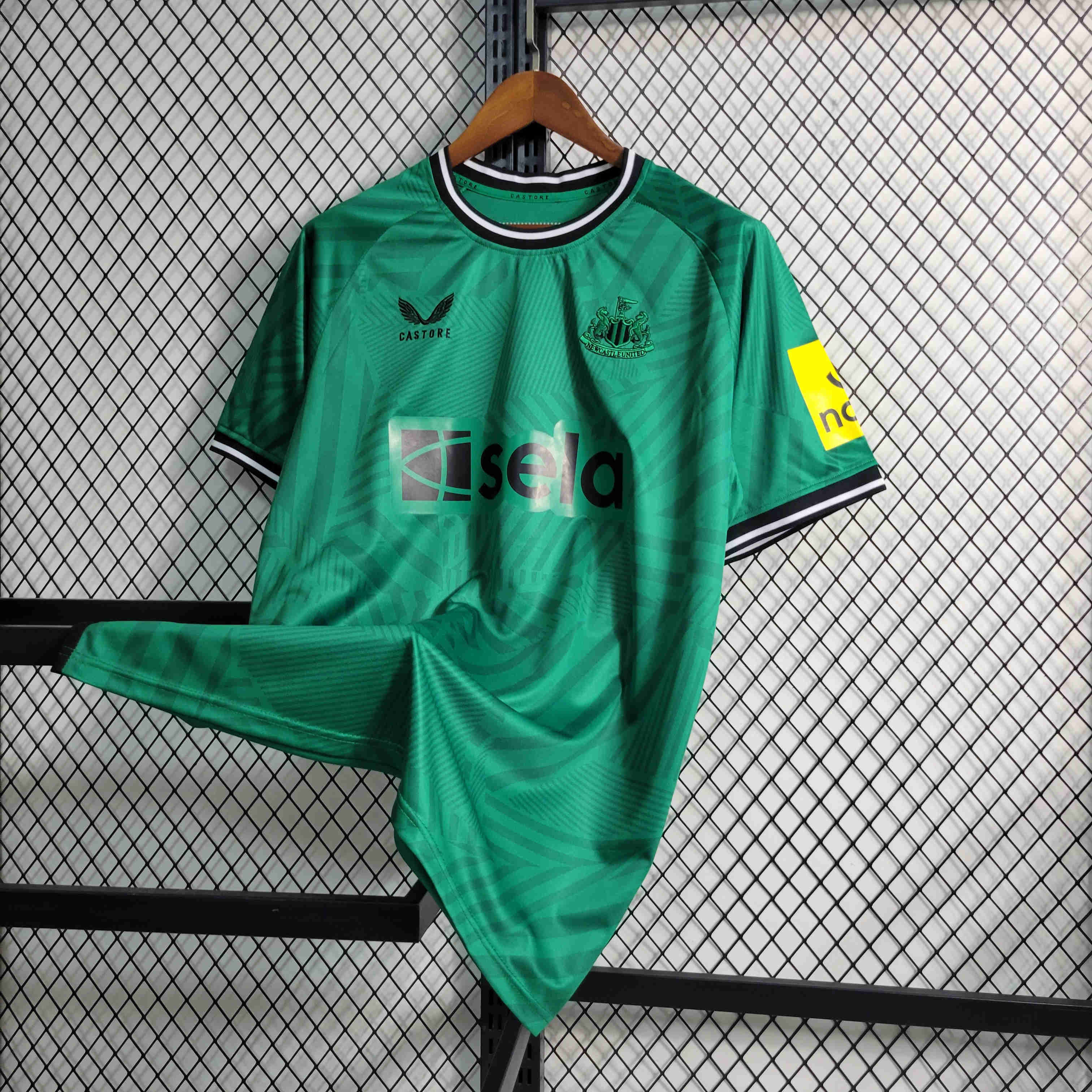 Newcastle United 23-24 Away Green Jersey - Fans Version - ManixJersey