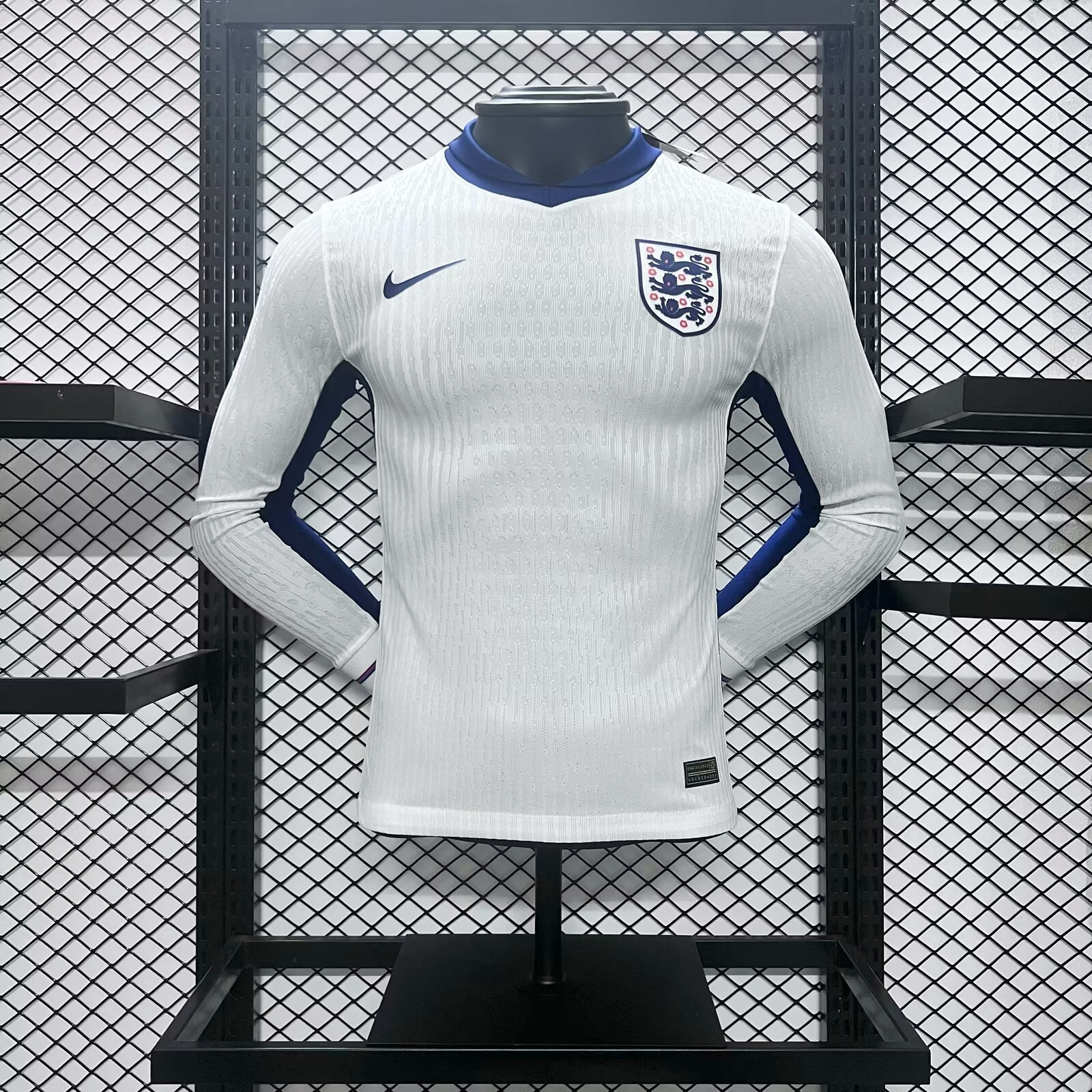 England 2024 Home Stadium Long Sleeve Jersey - Player Version - ManixJersey