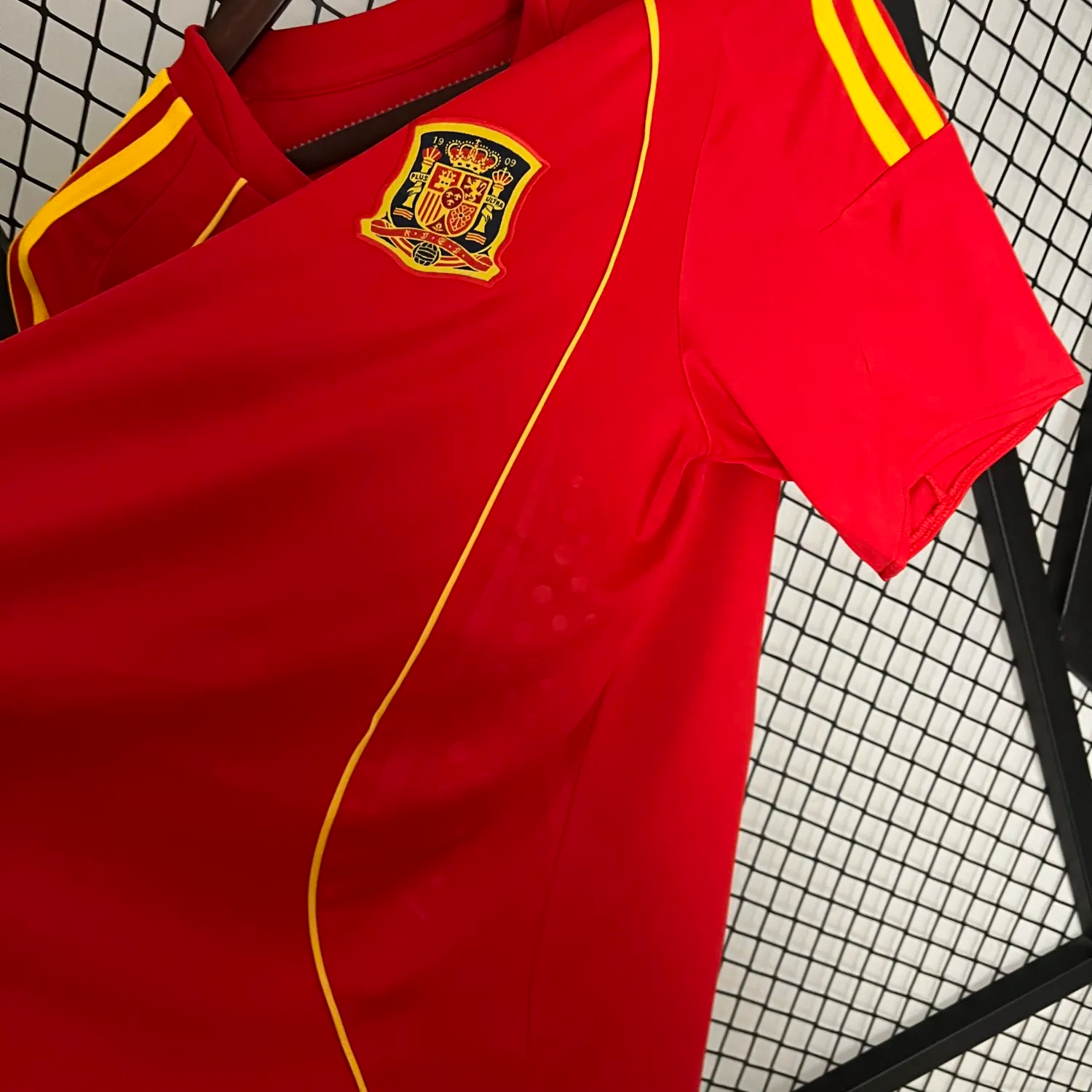 Retro Spain 2008 Home Stadium Jersey - ManixJersey