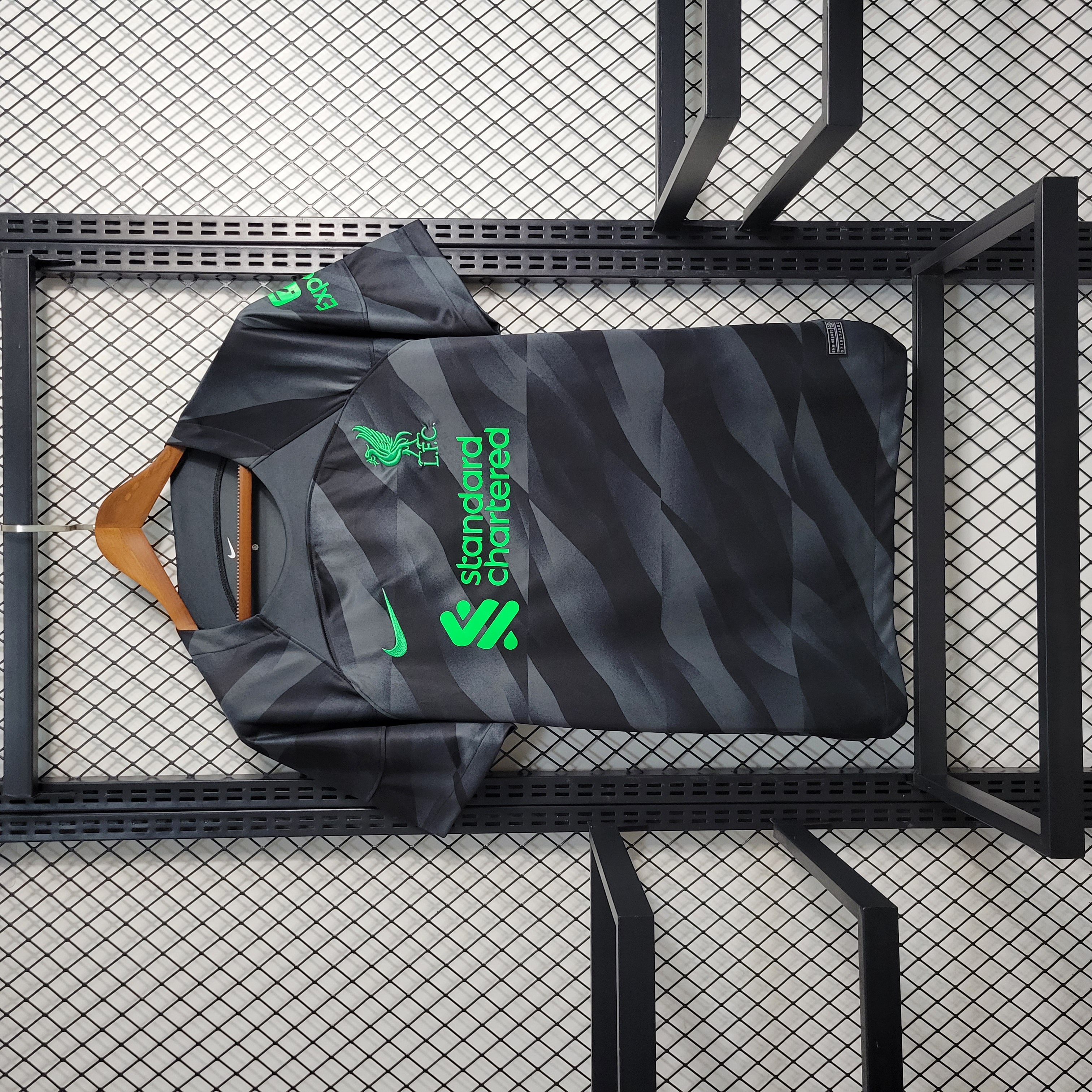 23-24 Liverpool Black Goal Keeper Fans Jersey - ManixJersey