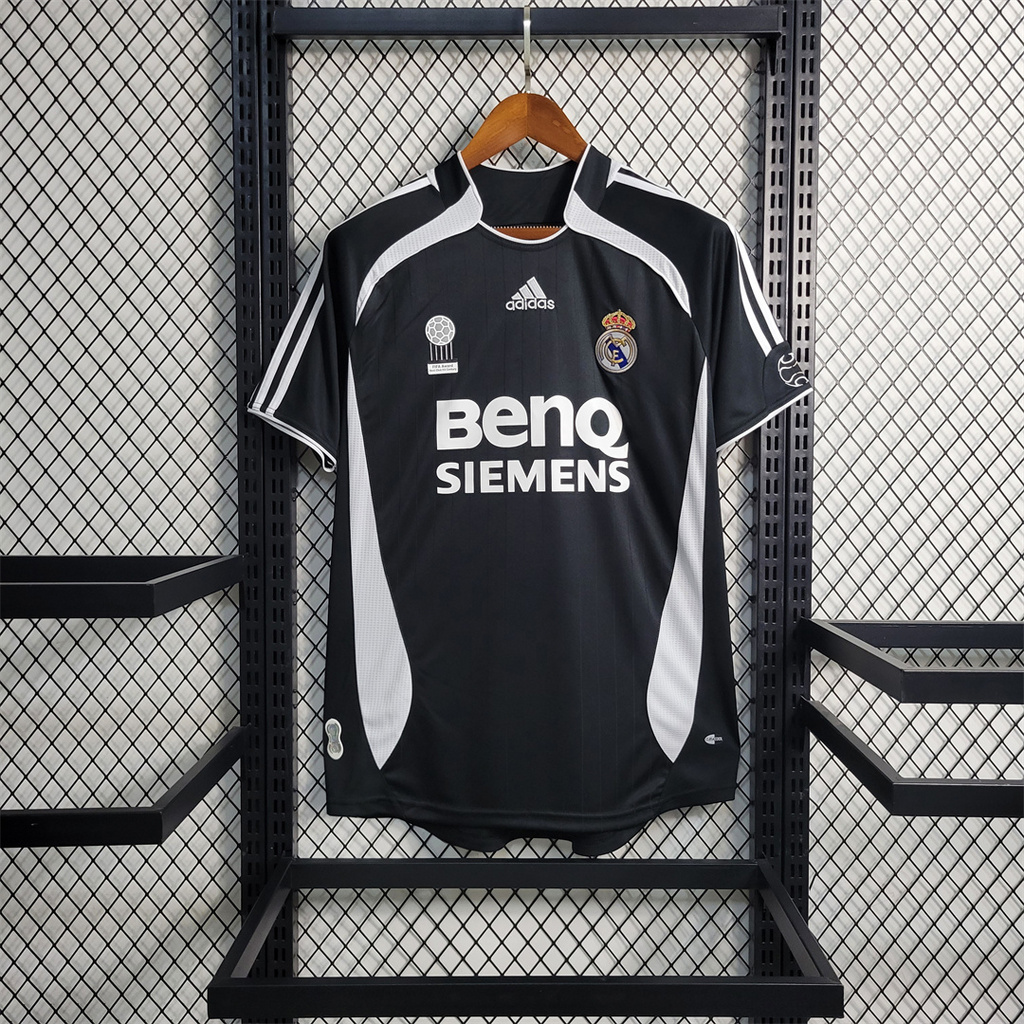 Real Madrid Retro 06-07 Away Stadium Jersey - ManixJersey