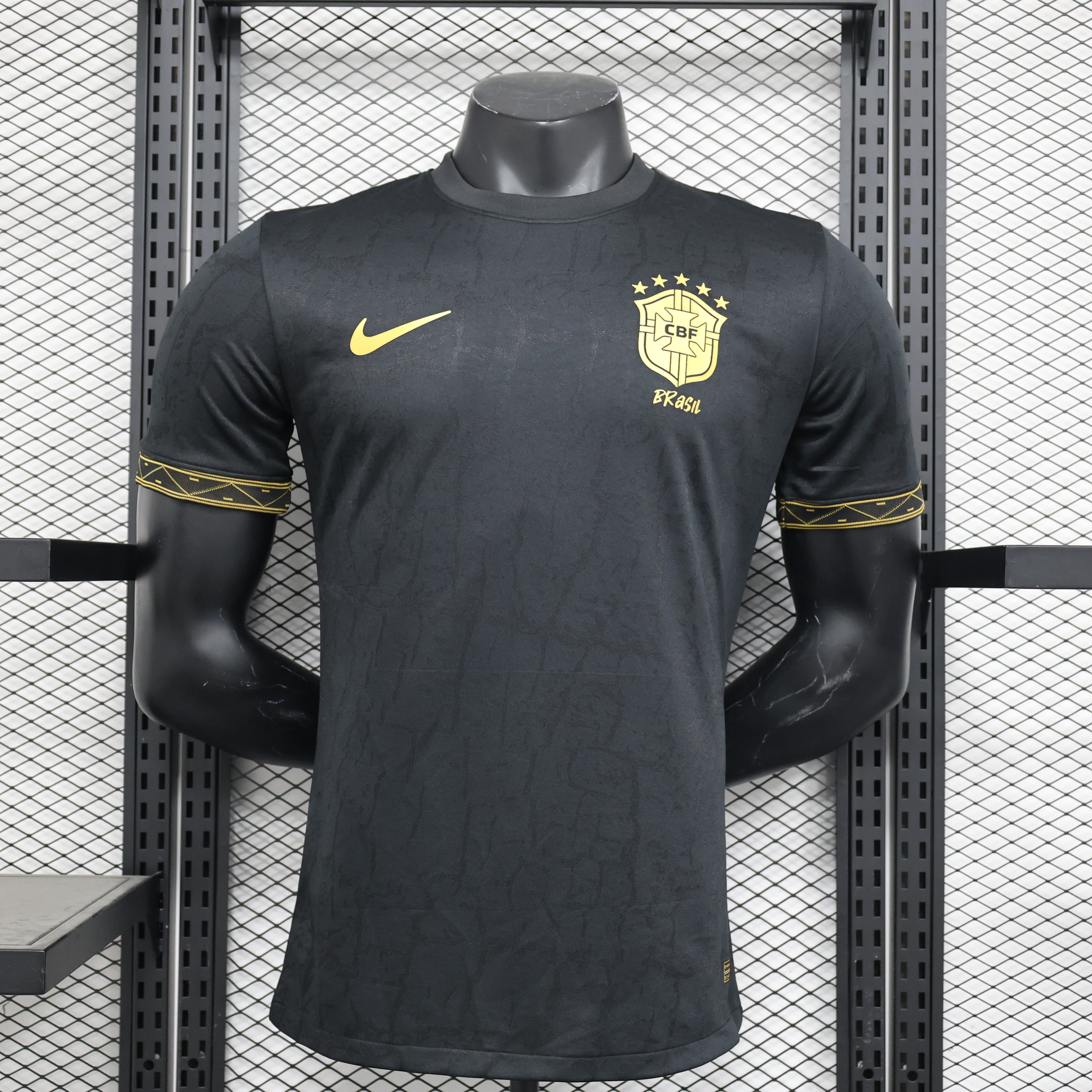 Brazil 23-24 Black Special Edition Jersey - Player Version - ManixJersey