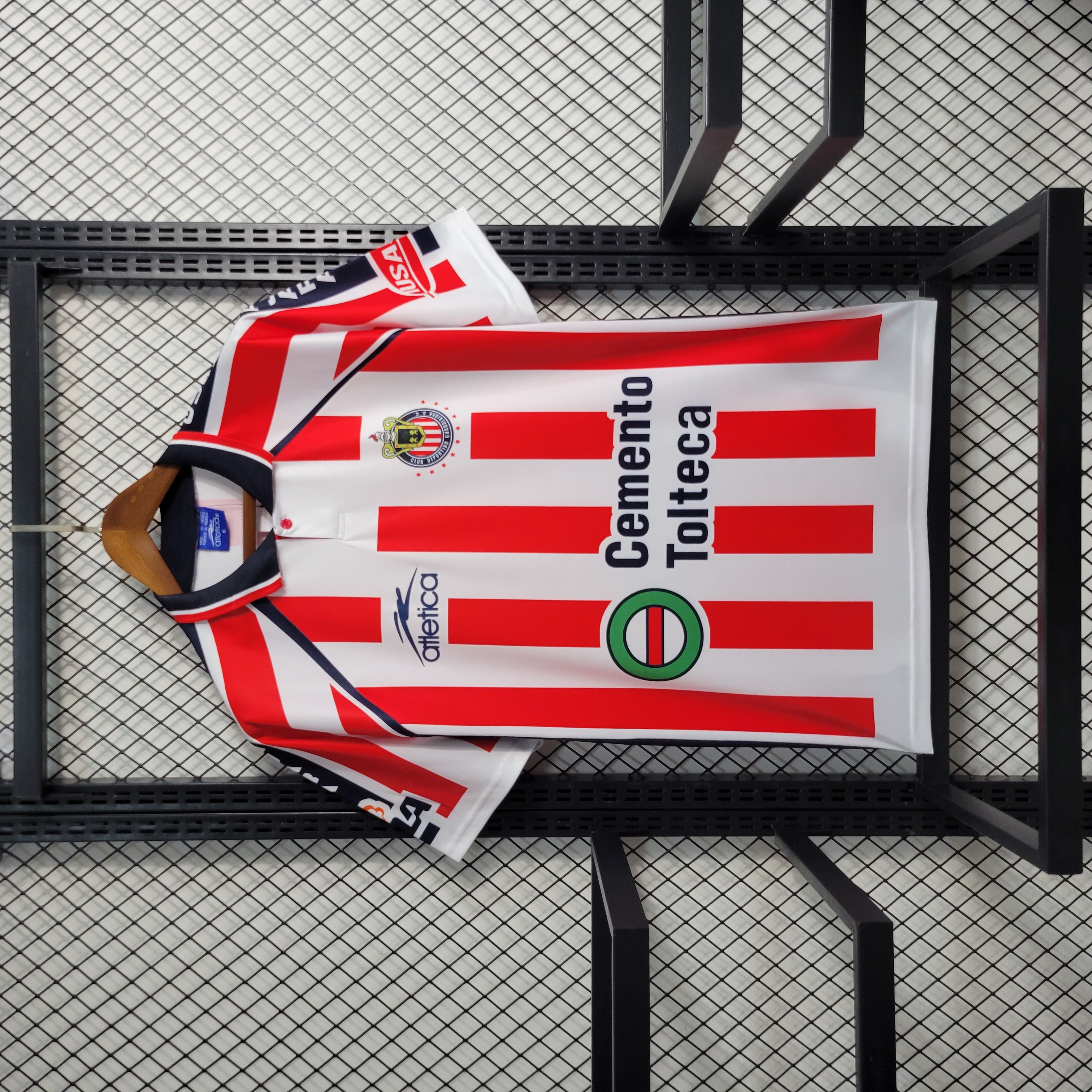 Retro Chivas de Guadalajara 02-03 Home Stadium Jersey - ManixJersey
