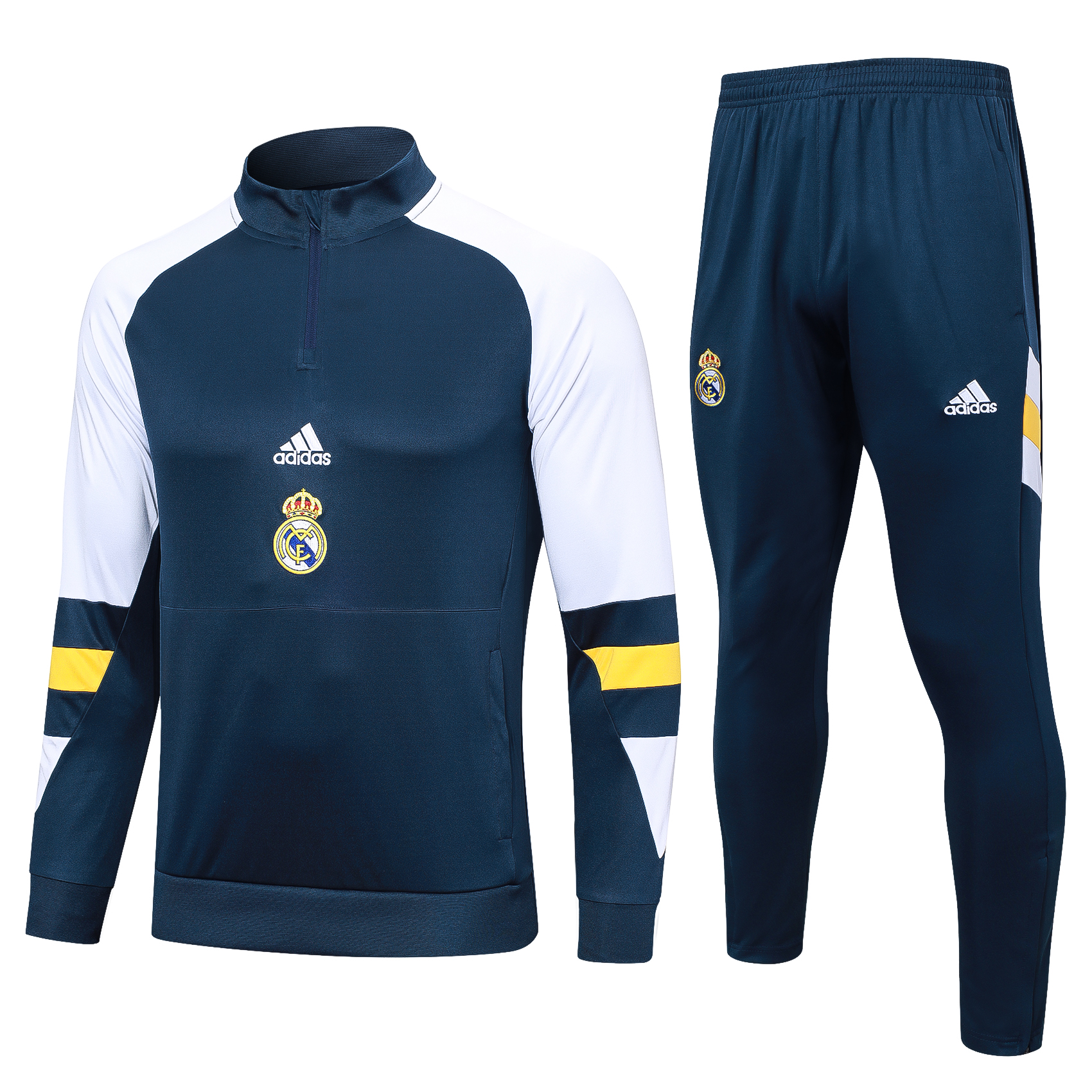 Real Madrid 23-24 Long Sleeve Training Set -Blue - ManixJersey