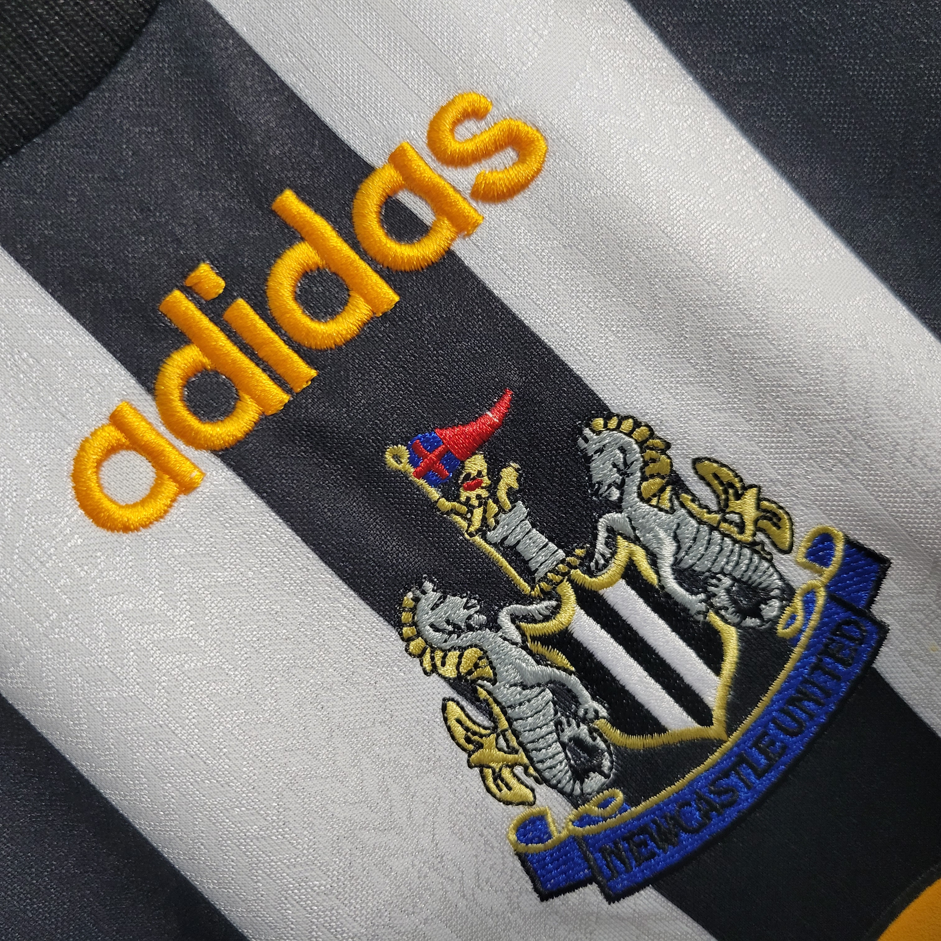 Retro Newcastle United 1995-97 Home Stadium Long Sleeve Jersey - ManixJersey
