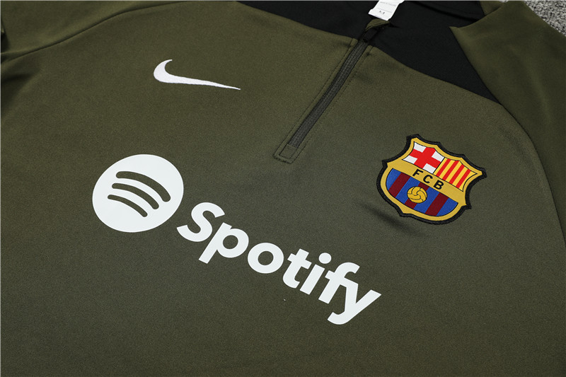 B.A.R.S.A 23-24 Long Sleeve Training Set -Army green - ManixJersey