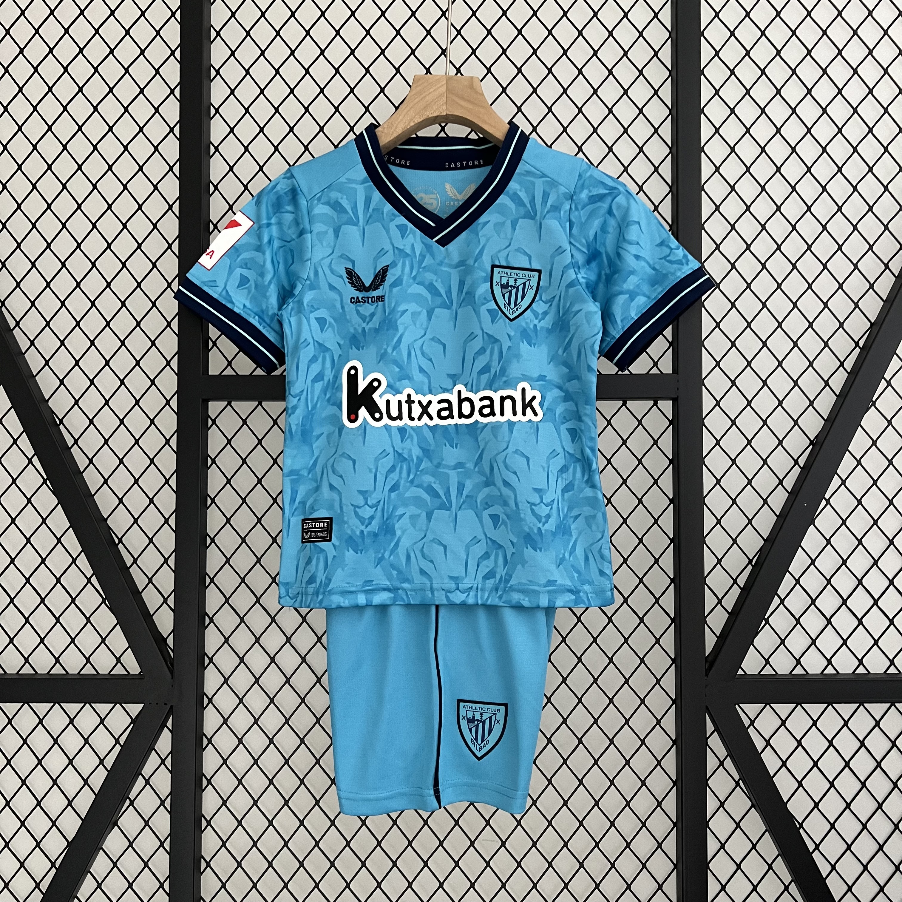 Athletic Bilbao 23-24 Away Stadium Kids Kit - ManixJersey