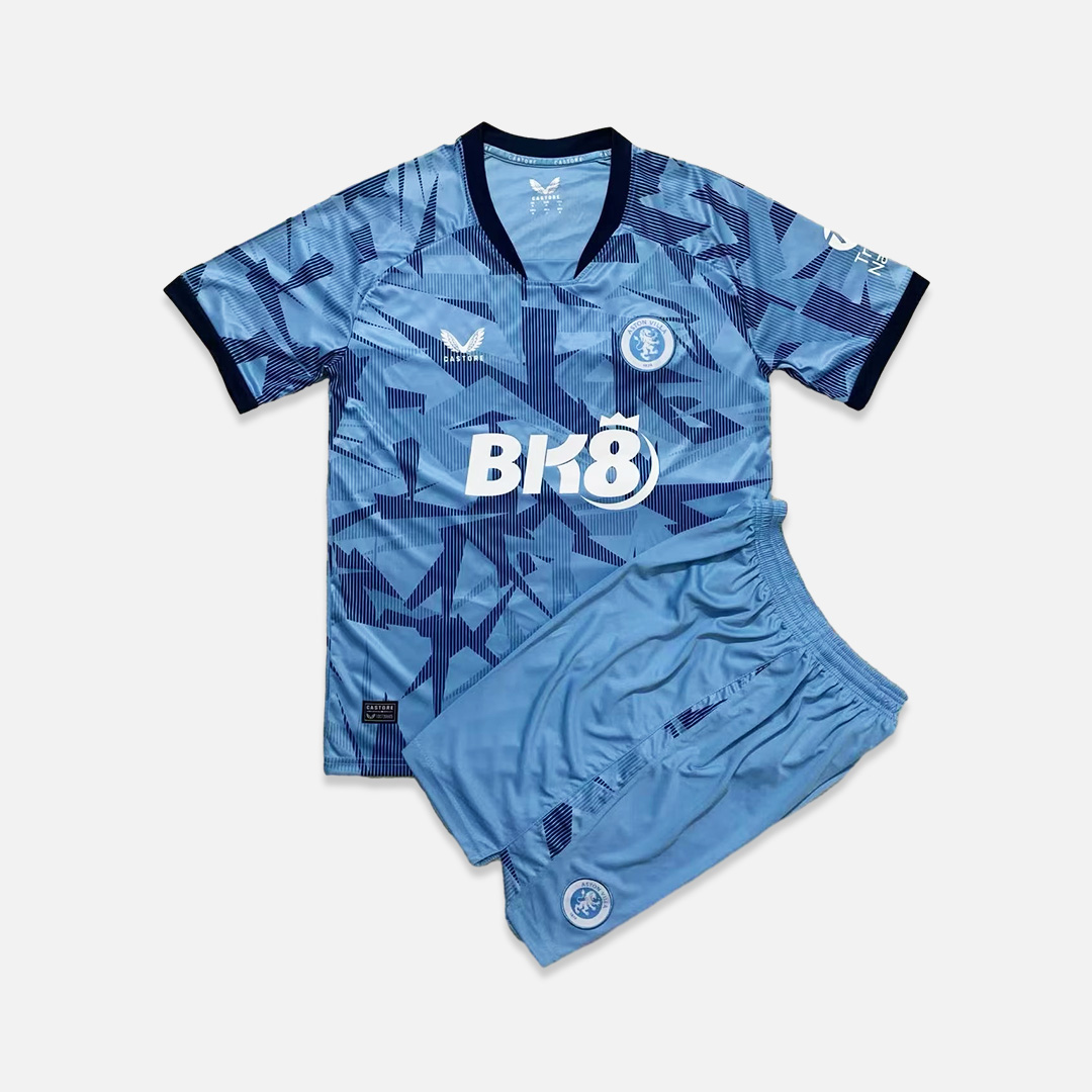 Aston Villa 23-24 Third Men's Adult Jersey Set - Fans Version - ManixJersey