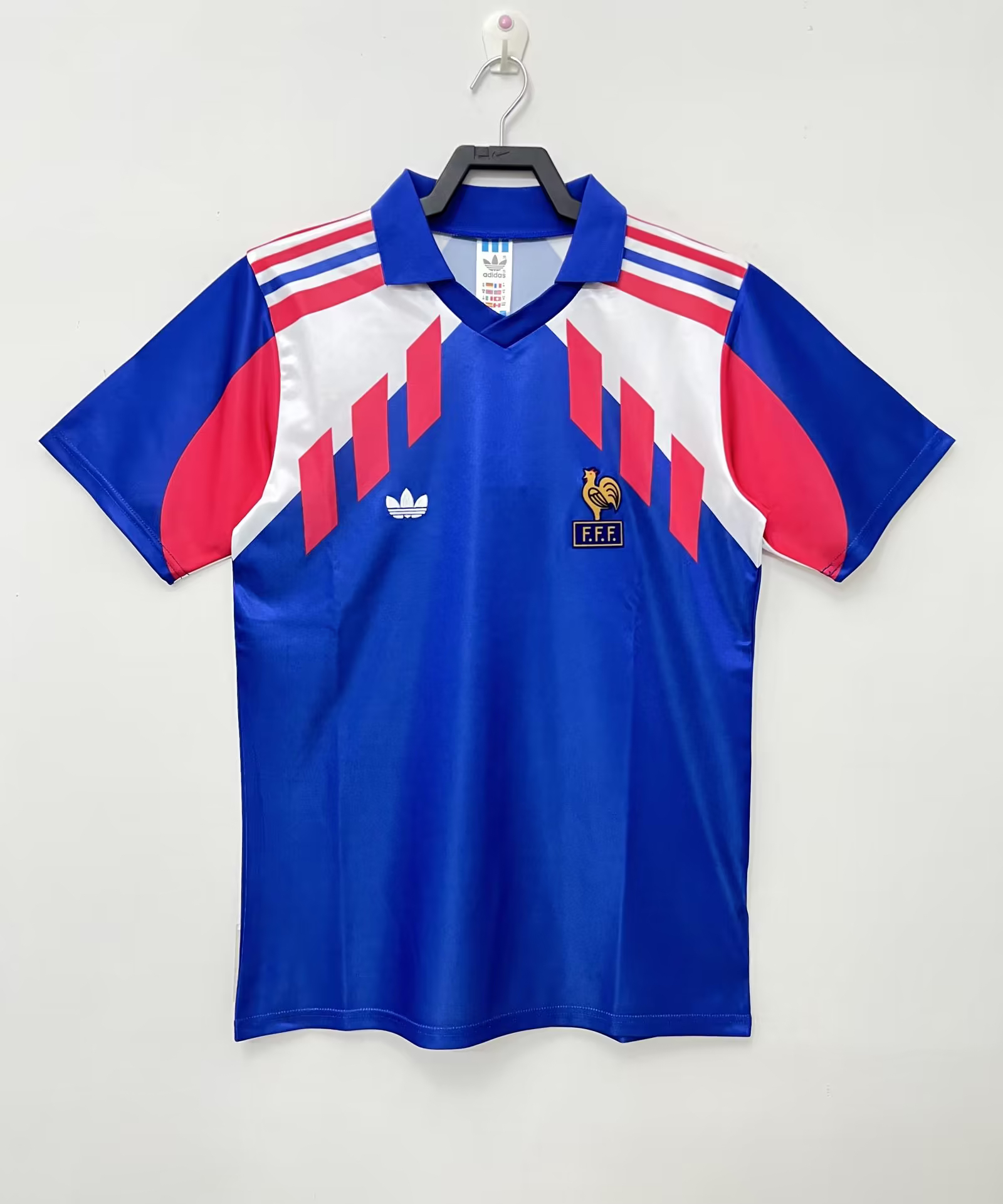 Retro France 1990 Home Stadium Jersey - ManixJersey