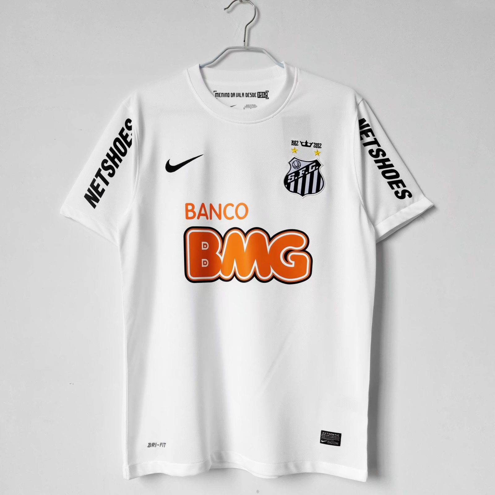 Retro Santos 2012 Home Stadium Jersey - ManixJersey