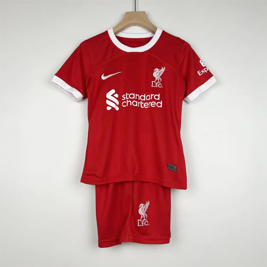 Liverpool 23/24 Home Kids Kit - ManixJersey